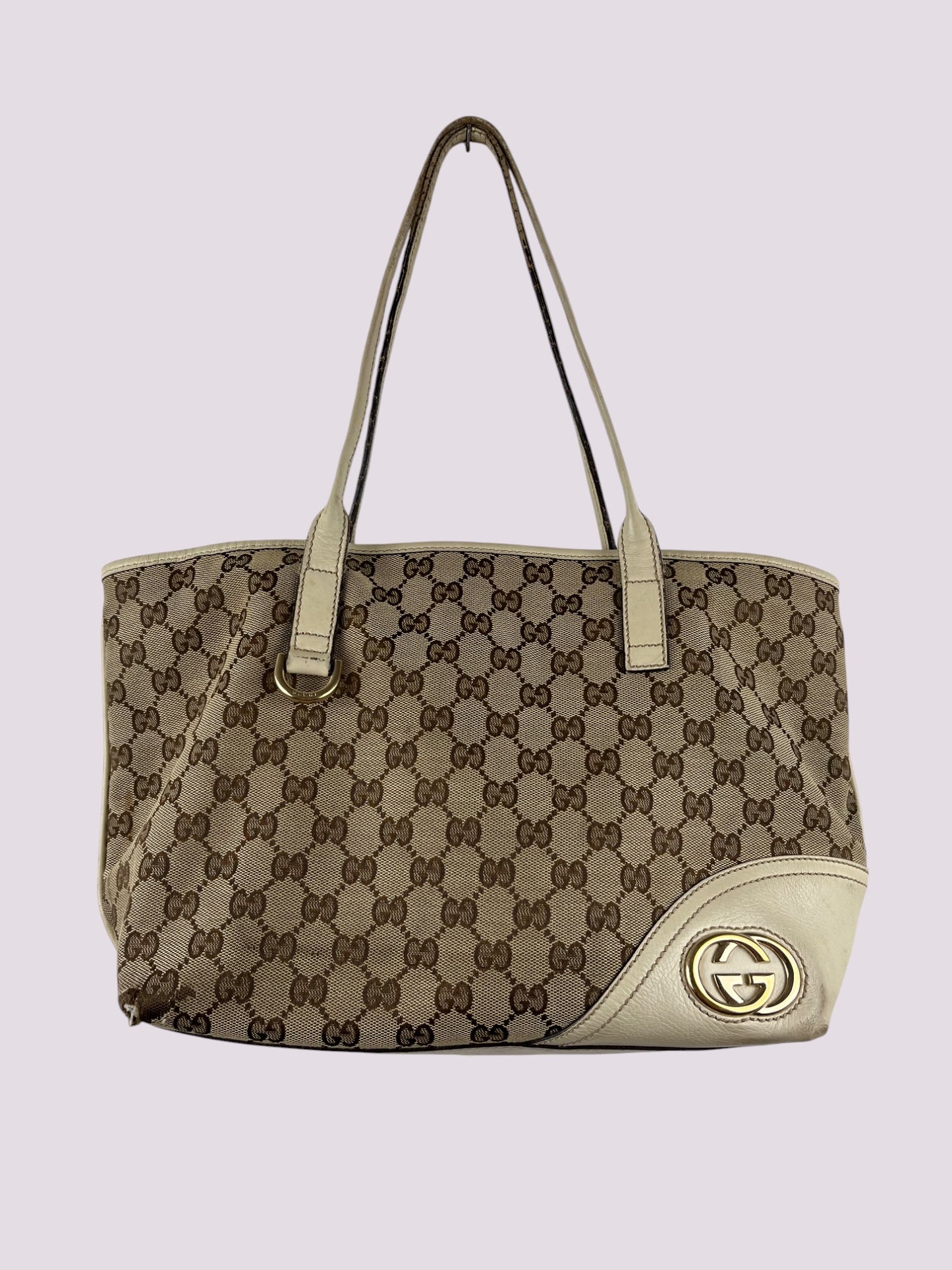 Vintage Gucci Monogramm Handasche / Schultertasche
