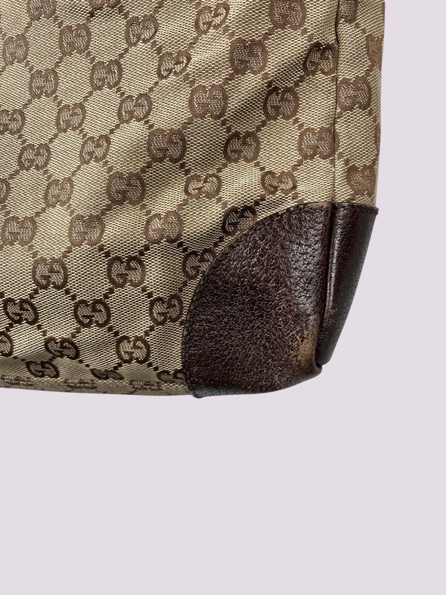 Vintage Gucci Monogramm Umhängetasche / Schultertasche