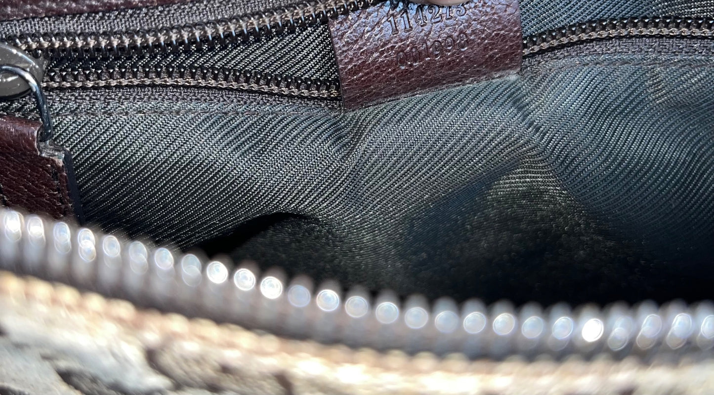 Vintage Gucci Monogramm Umhängetasche / Schultertasche