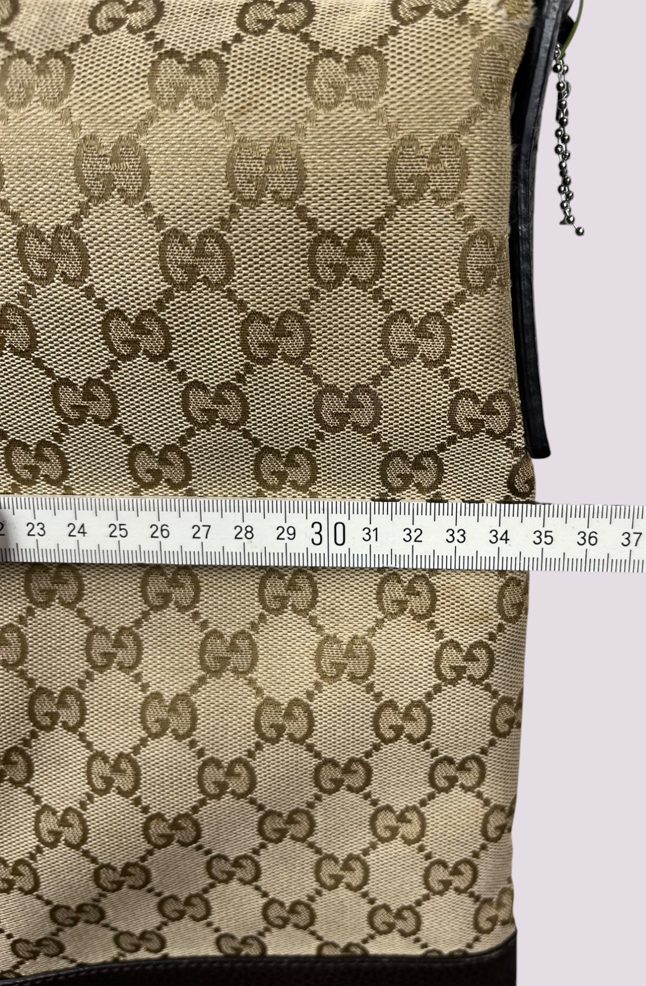 Vintage Gucci Monogramm Umhängetasche / Schultertasche