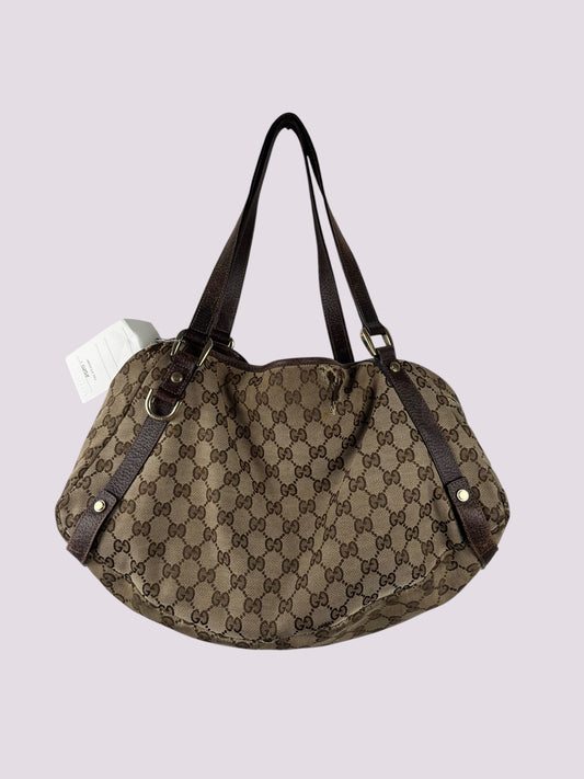 Vintage Gucci Monogramm Handasche / Schultertasche