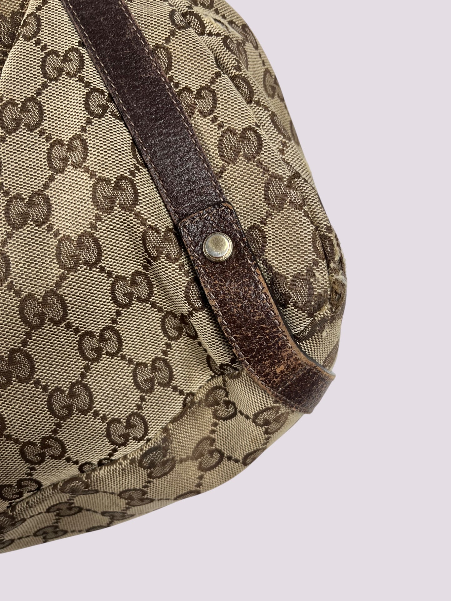 Vintage Gucci Monogramm Handasche / Schultertasche