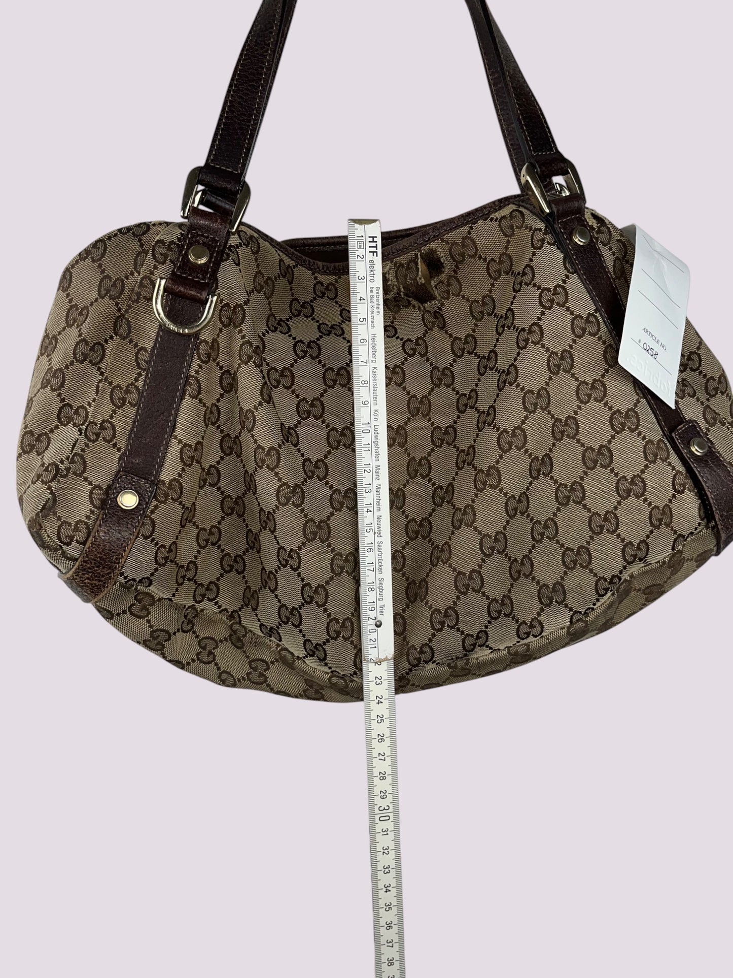 Vintage Gucci Monogramm Handasche / Schultertasche