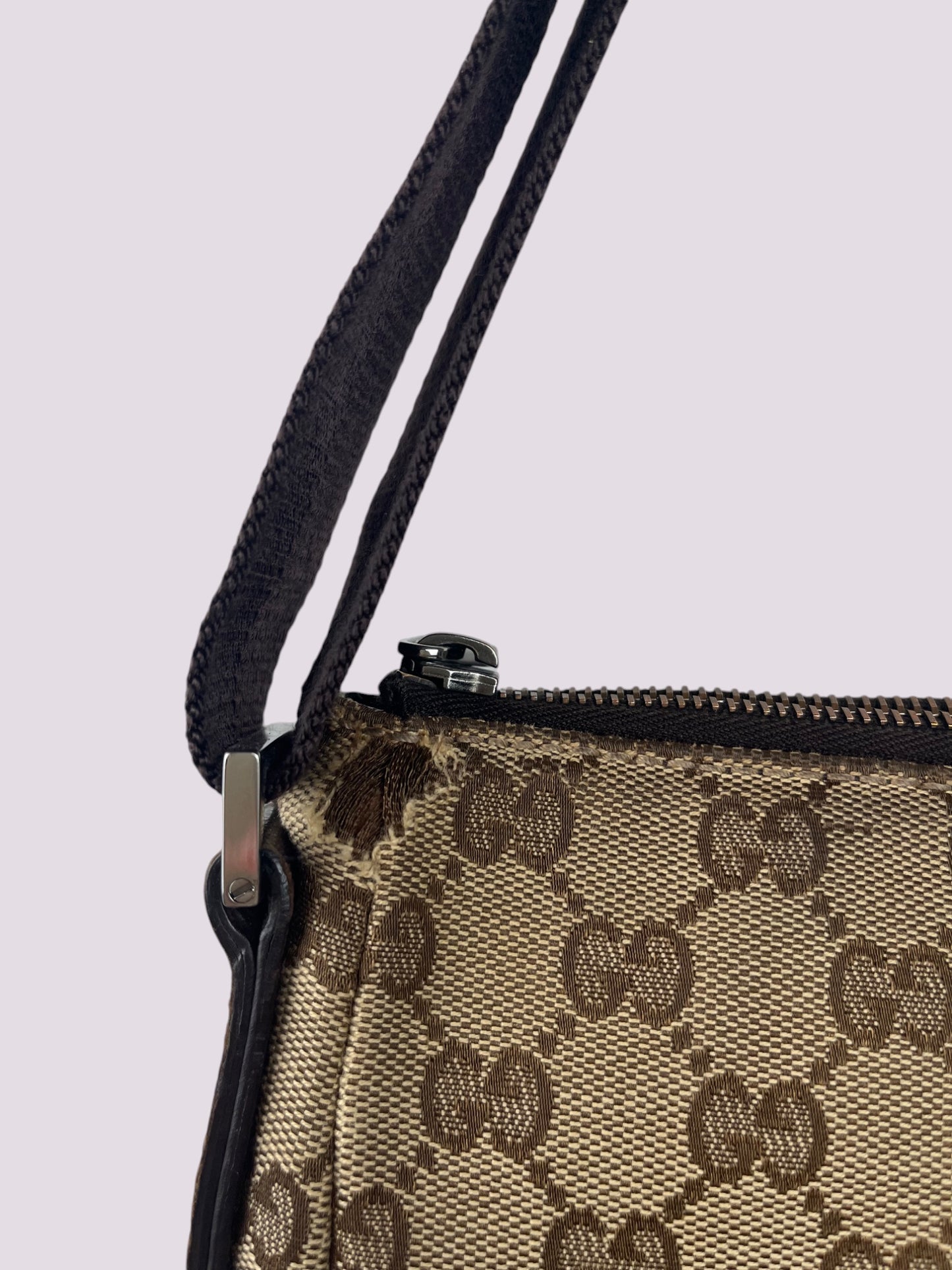 Vintage Gucci Monogramm Umhängetache / Schultertasche