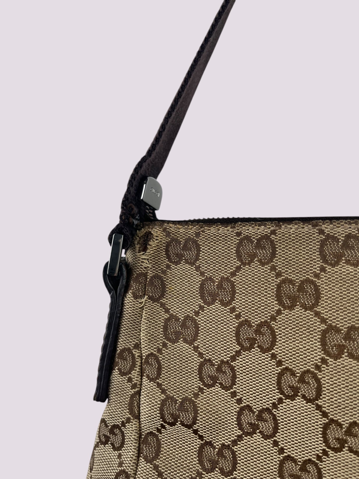 Vintage Gucci Monogramm Umhängetache / Schultertasche