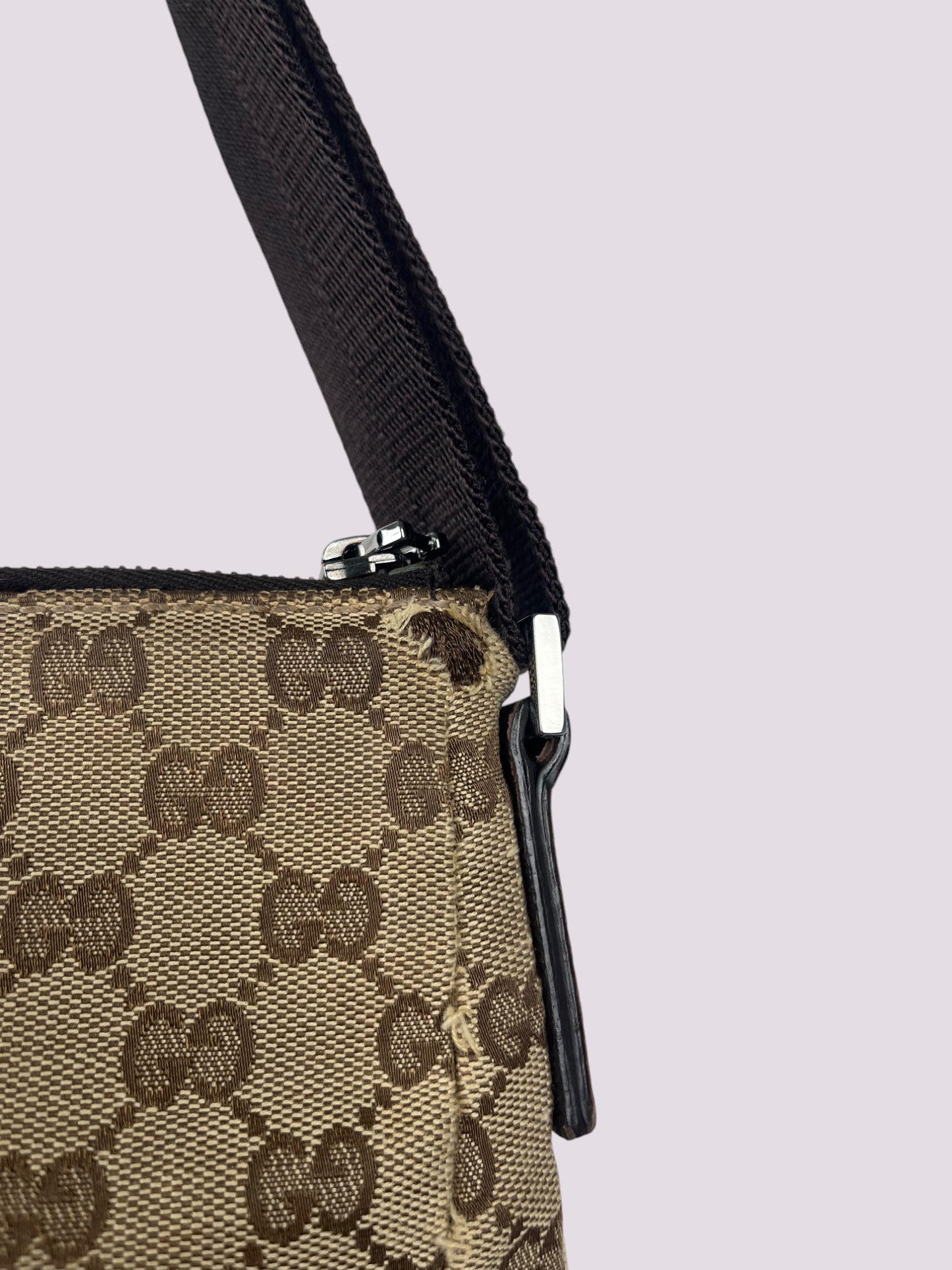 Vintage Gucci Monogramm Umhängetache / Schultertasche