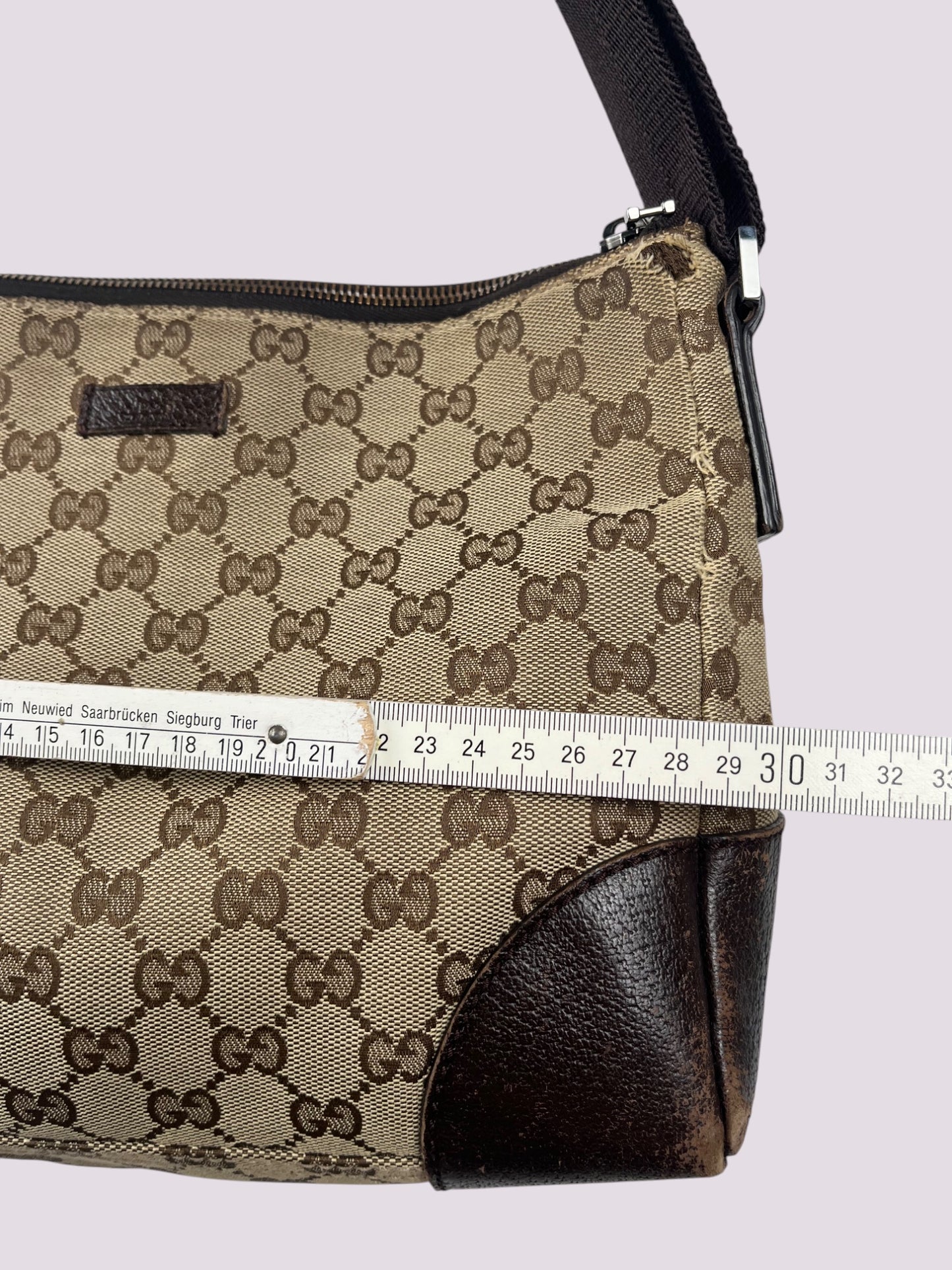 Vintage Gucci Monogramm Umhängetache / Schultertasche