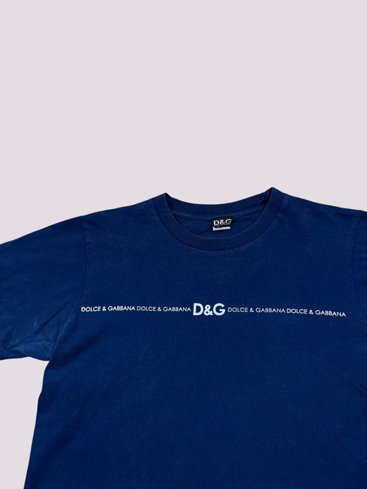 Dolce & Gabbana Tshirt Dunkelblau Gr S