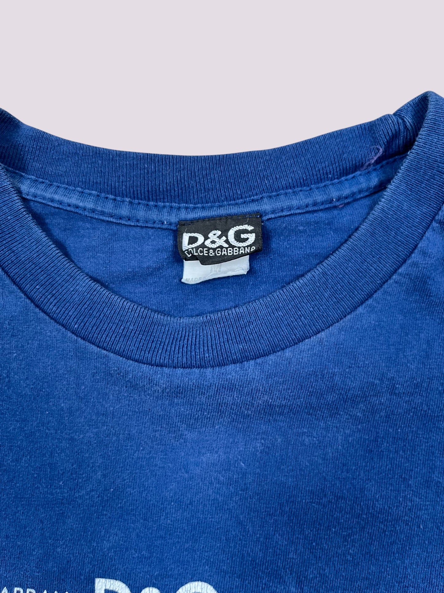 Dolce & Gabbana Tshirt Dunkelblau Gr S