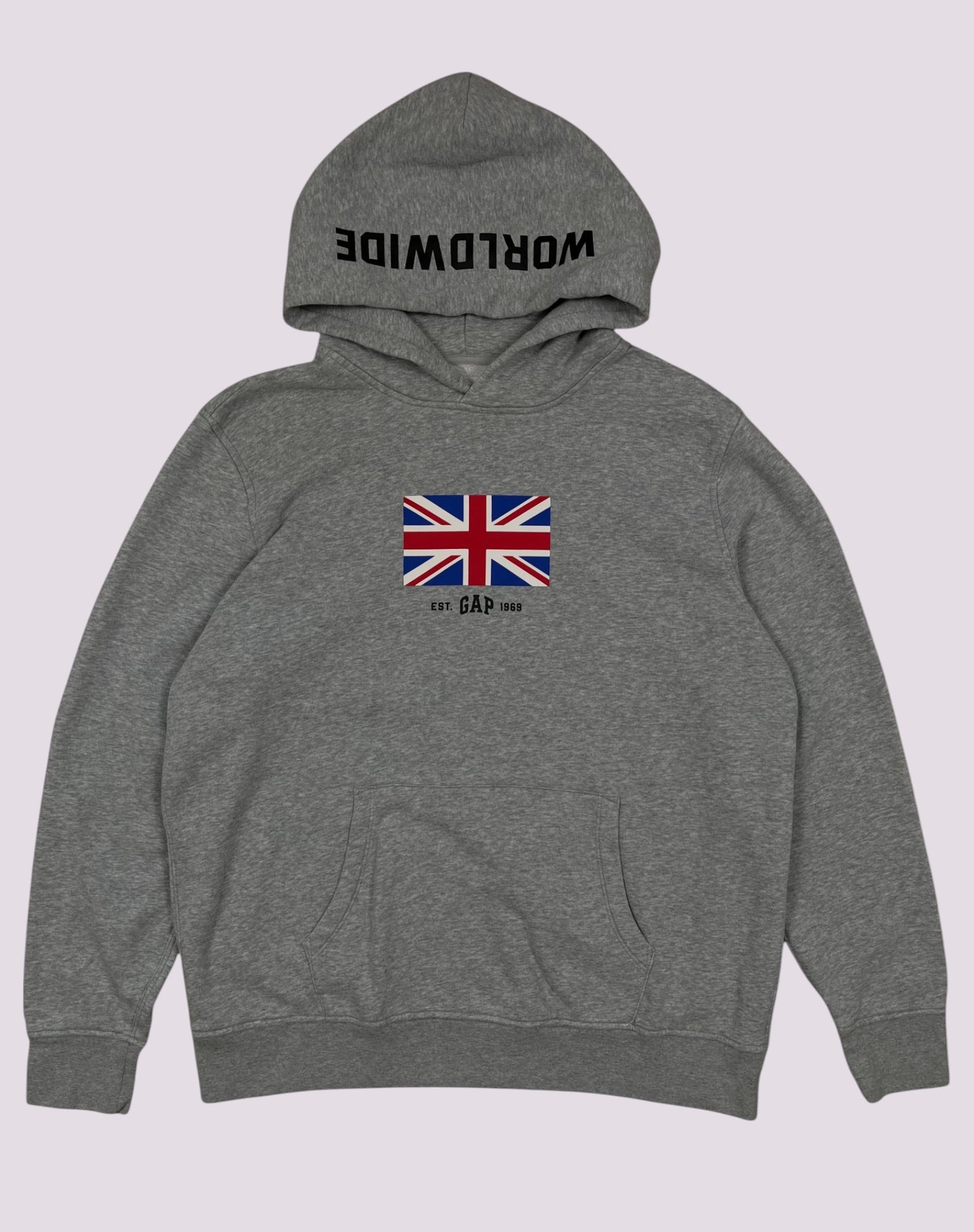 GAP worldwide Hoodie Grau gr XL