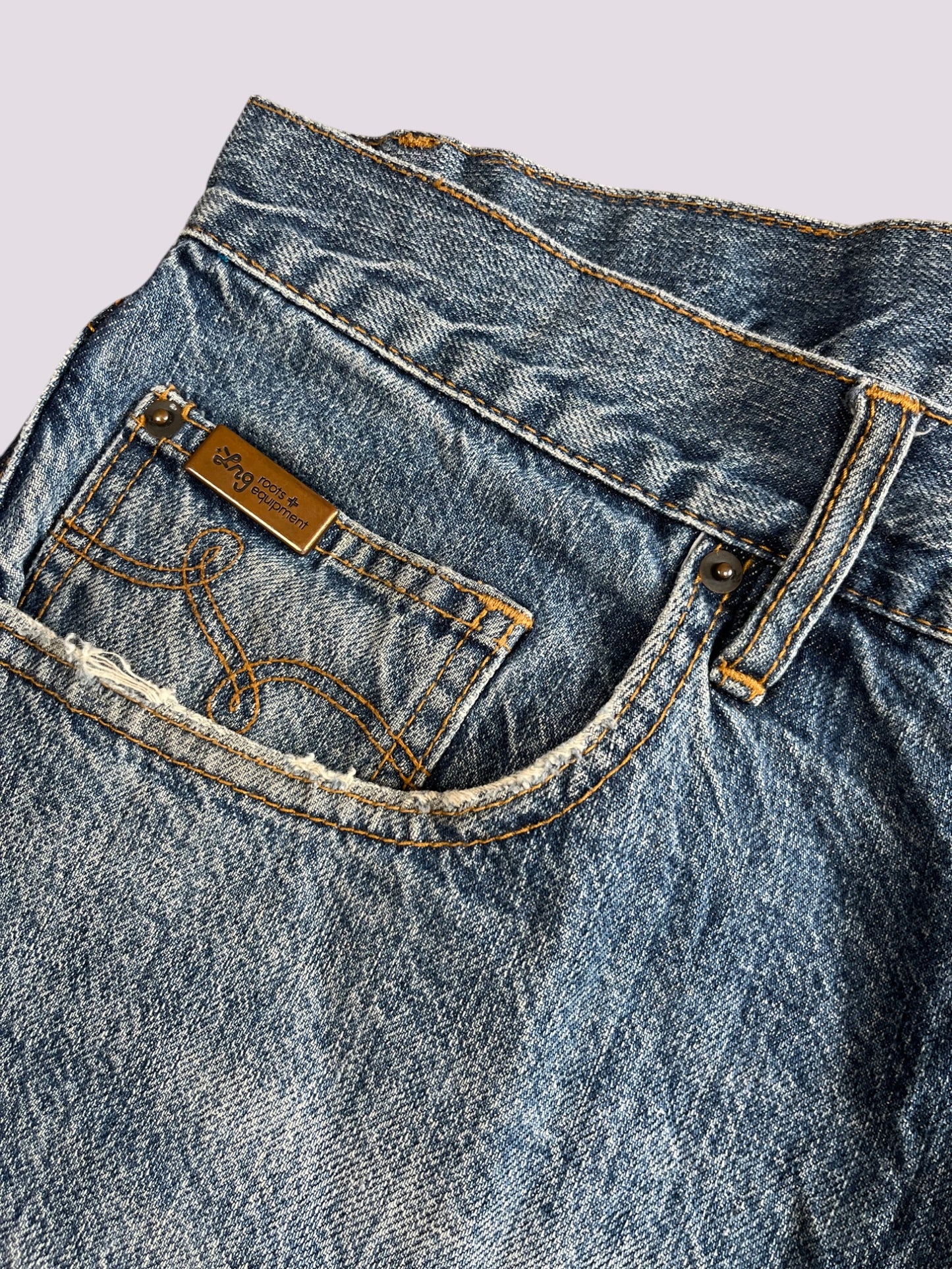 Baggy Jeans Shorts / Jorts Gr 36