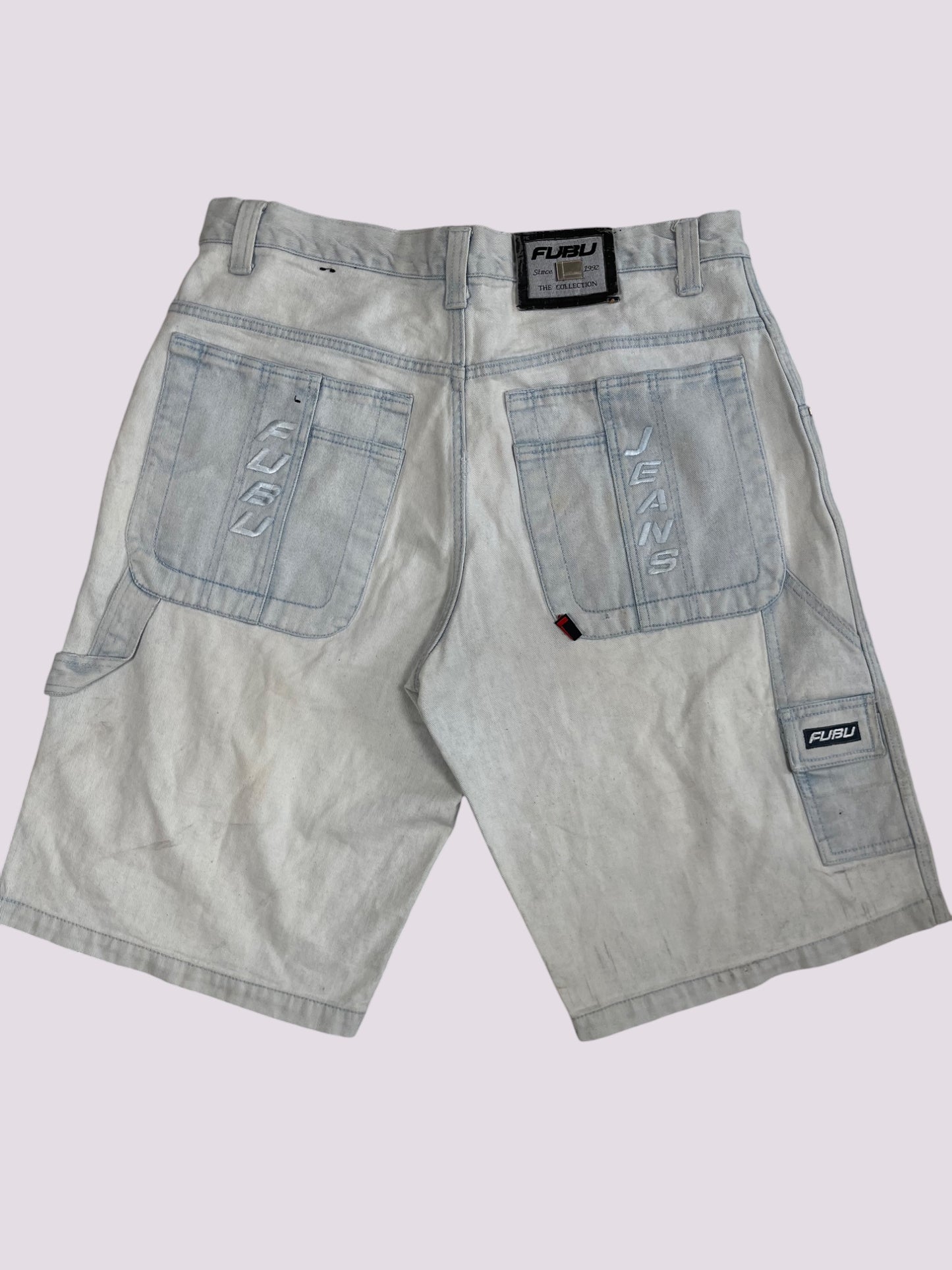 Fubu Baggy Jeans Shorts / Jort