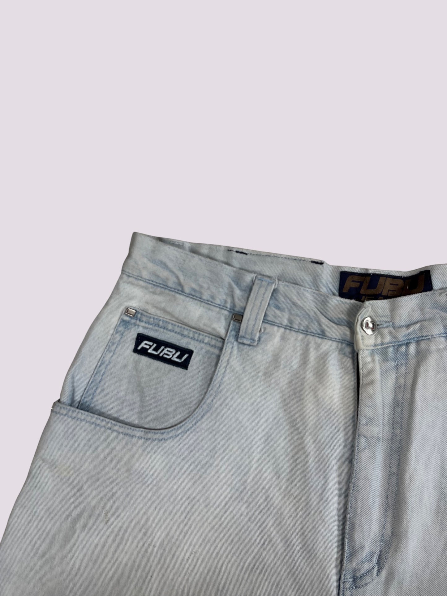 Fubu Baggy Jeans Shorts / Jort