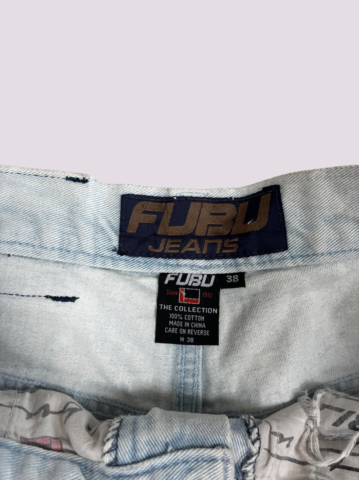 Fubu Baggy Jeans Shorts / Jort