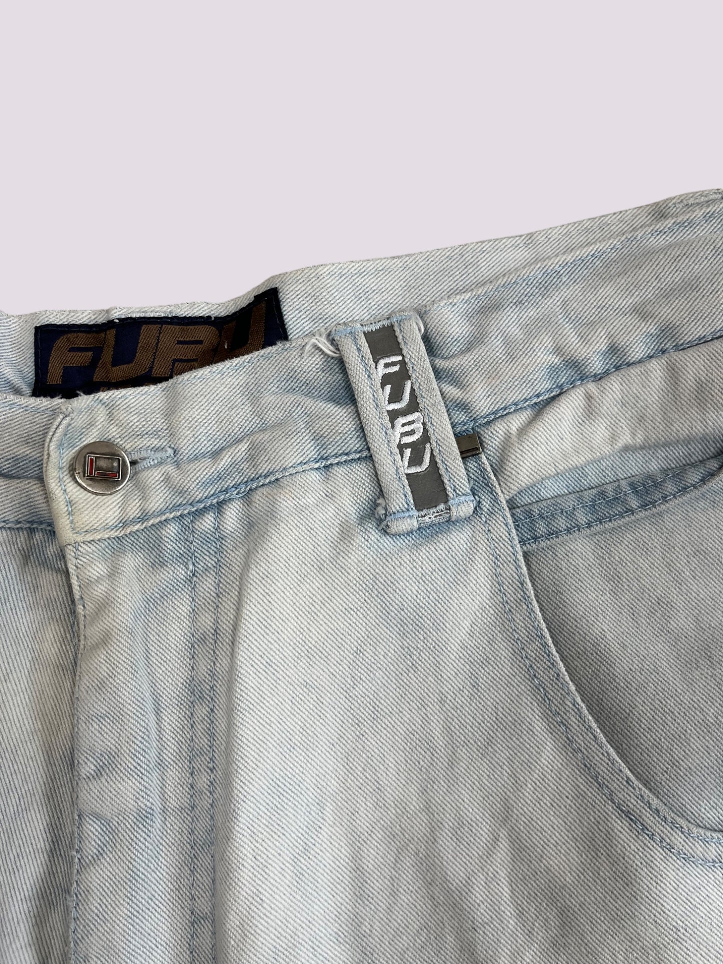 Fubu Baggy Jeans Shorts / Jort