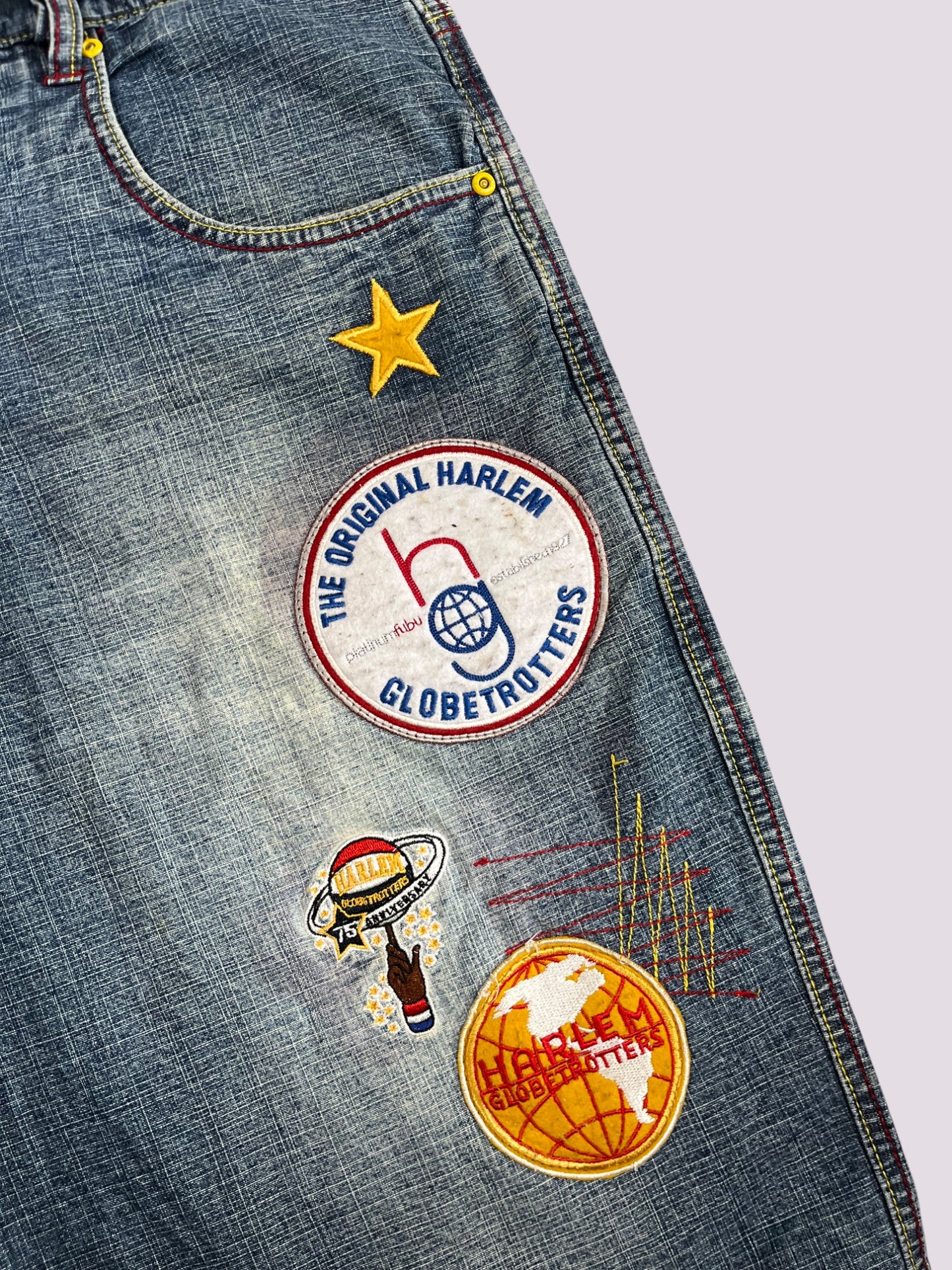 Fubu Baggy Jeans Shorts / Jort
