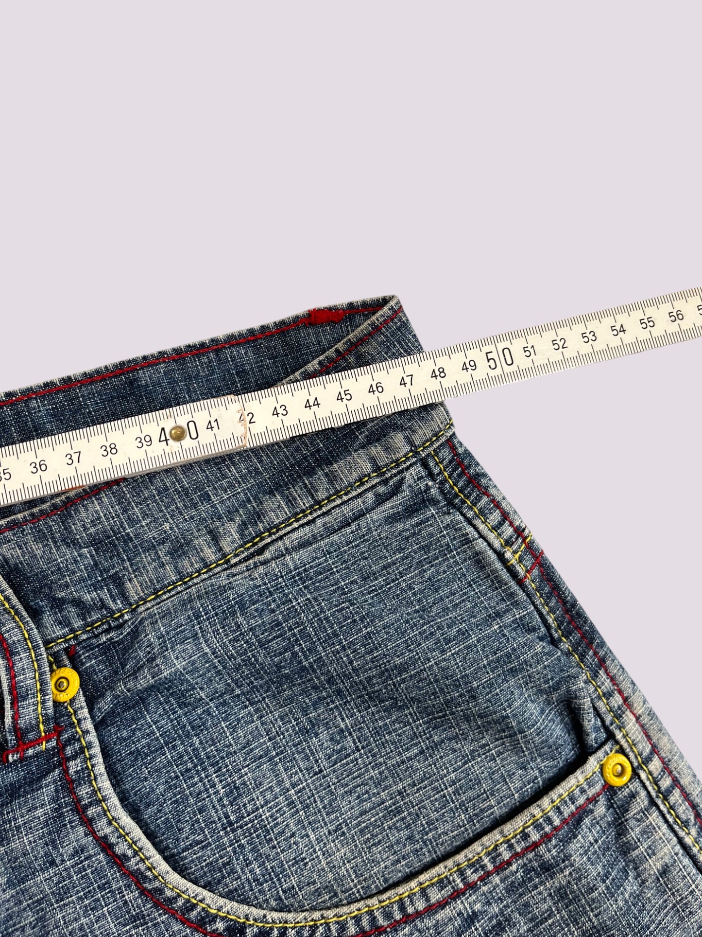 Fubu Baggy Jeans Shorts / Jort