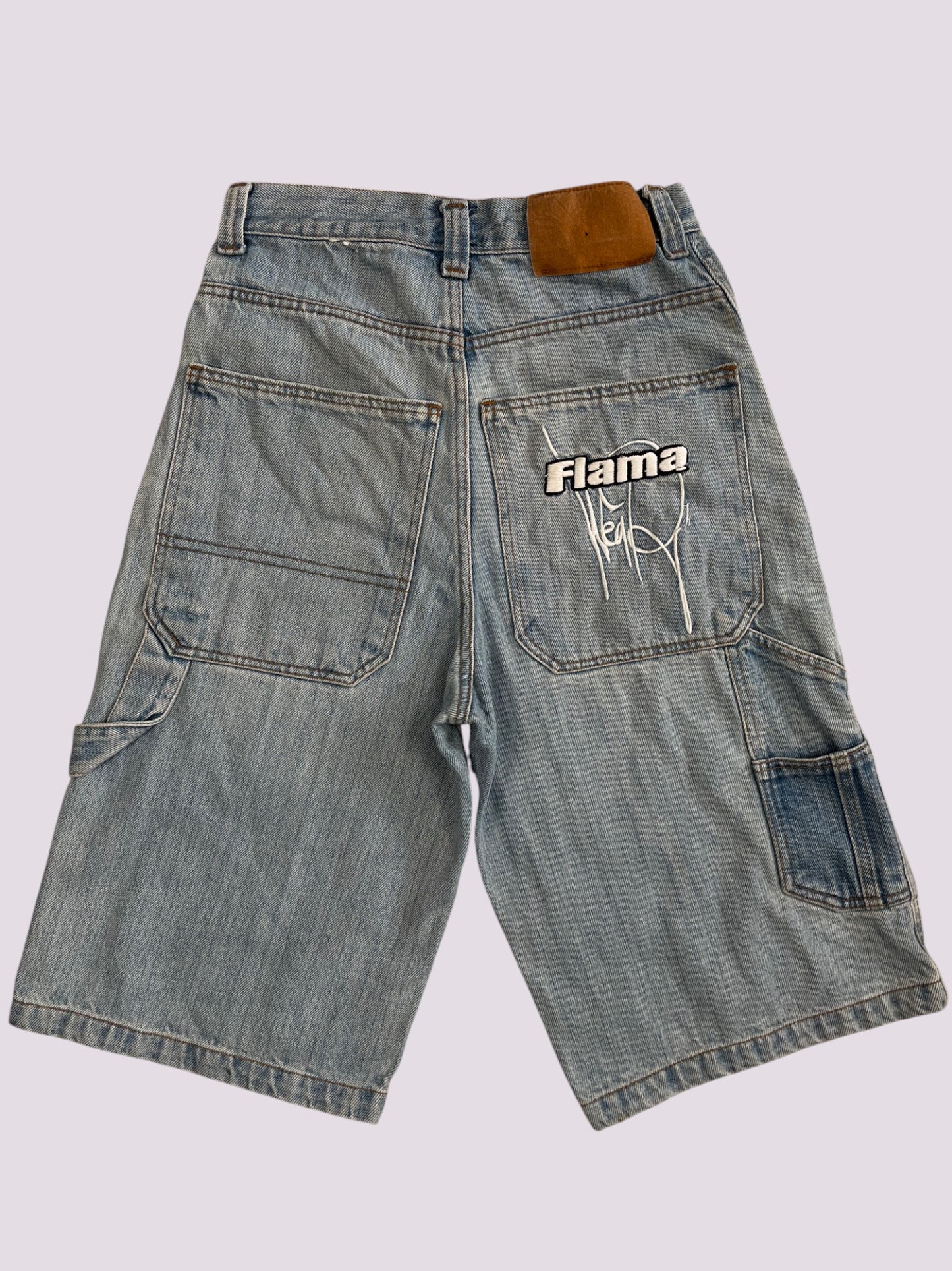 Flama Jeans Shorts / Jort