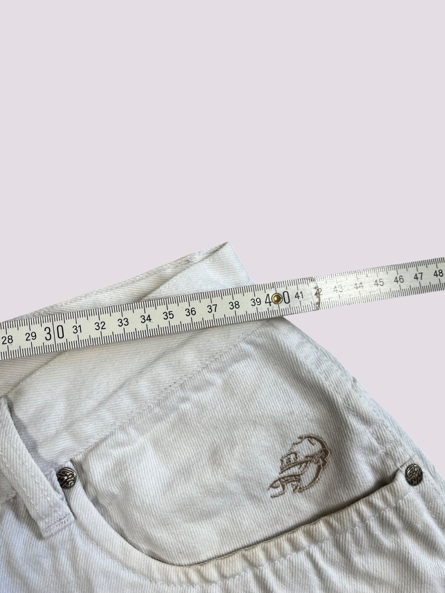 SOHK Jeans Shorts / Jort weiss