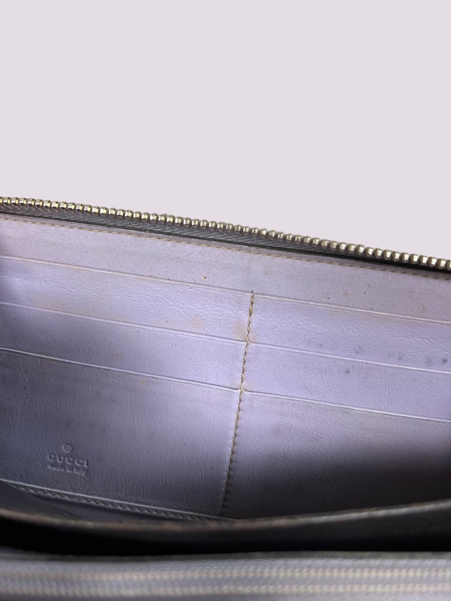 Gucci Monogram Long Wallet