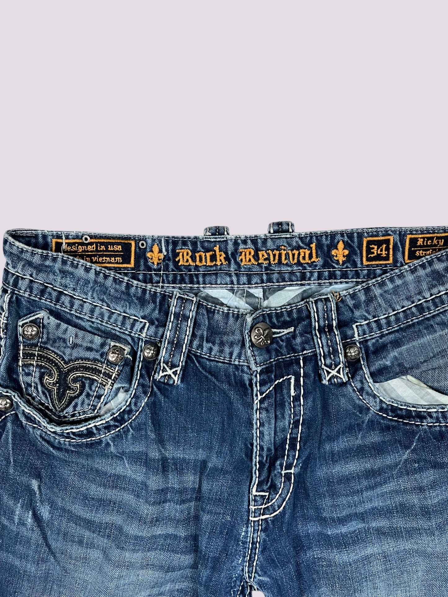 Rock Revival Jeans Gr 34