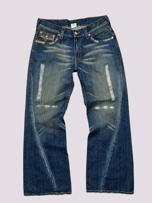 True Religion Flared Jeans Gr 36