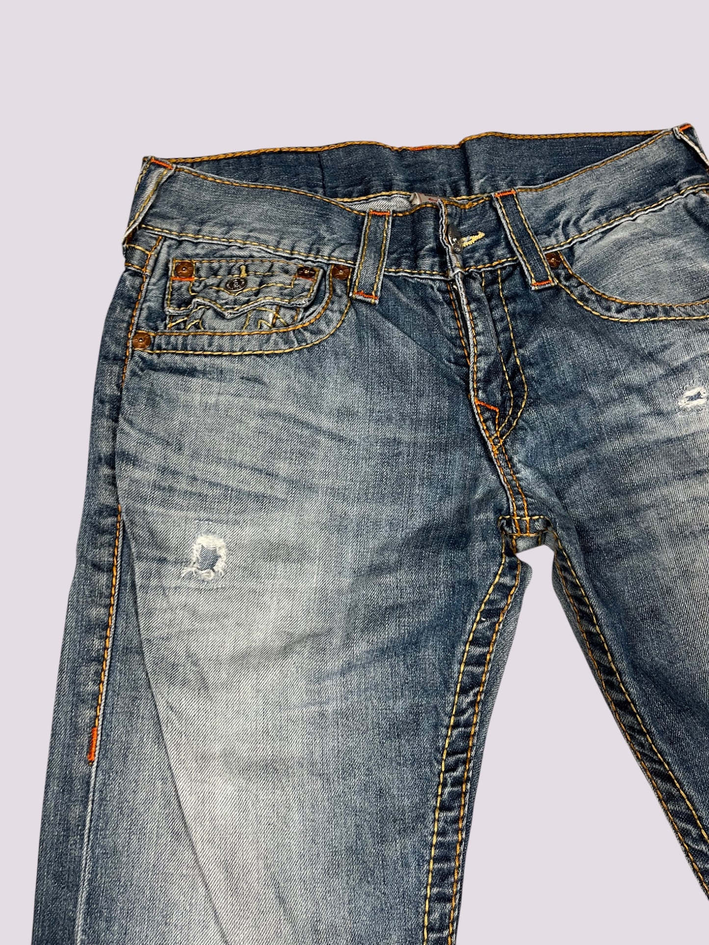 True Religion Straight Jeans Gr. 30