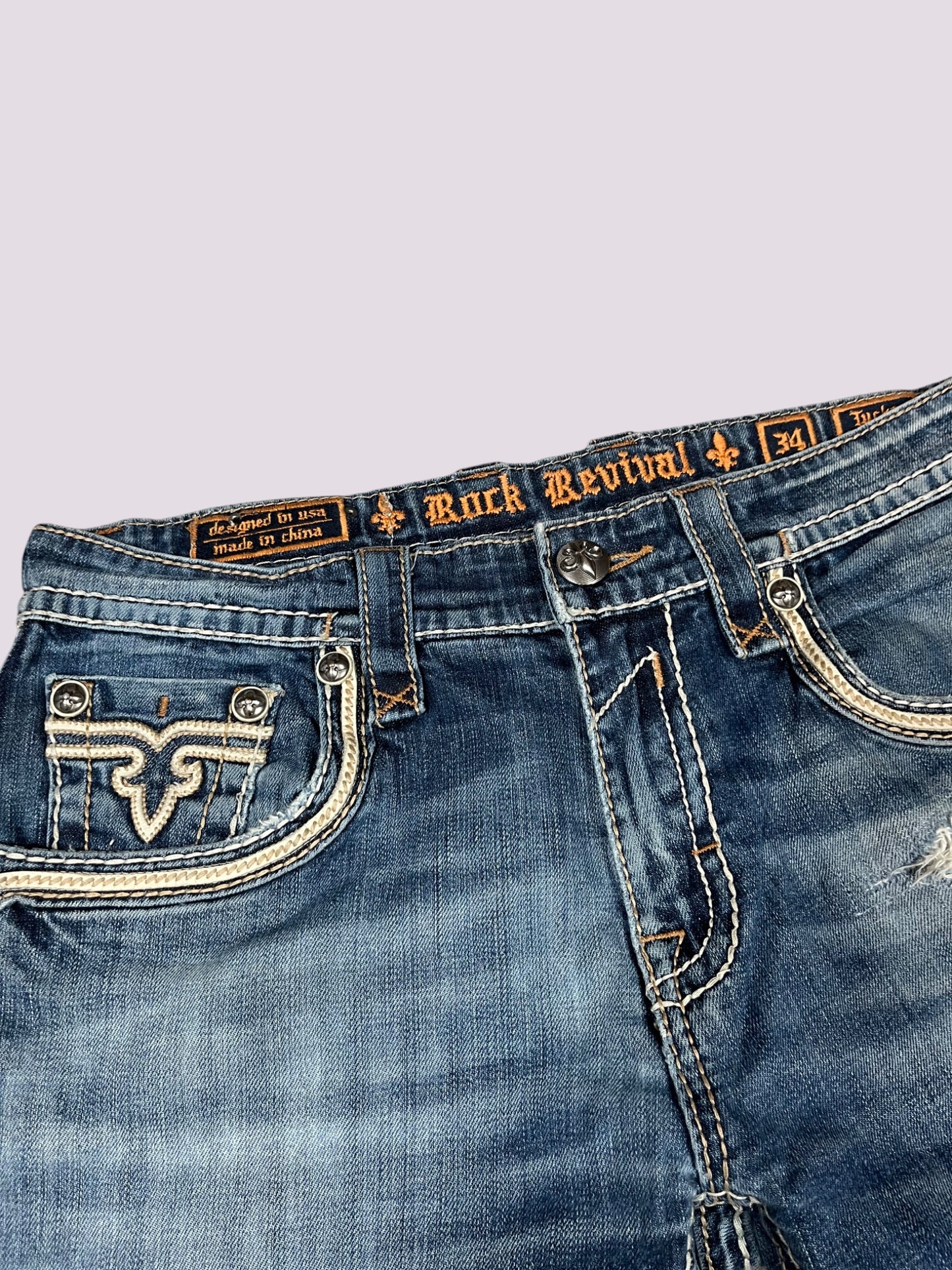 Rock Revival Straight Jeans Gr.34