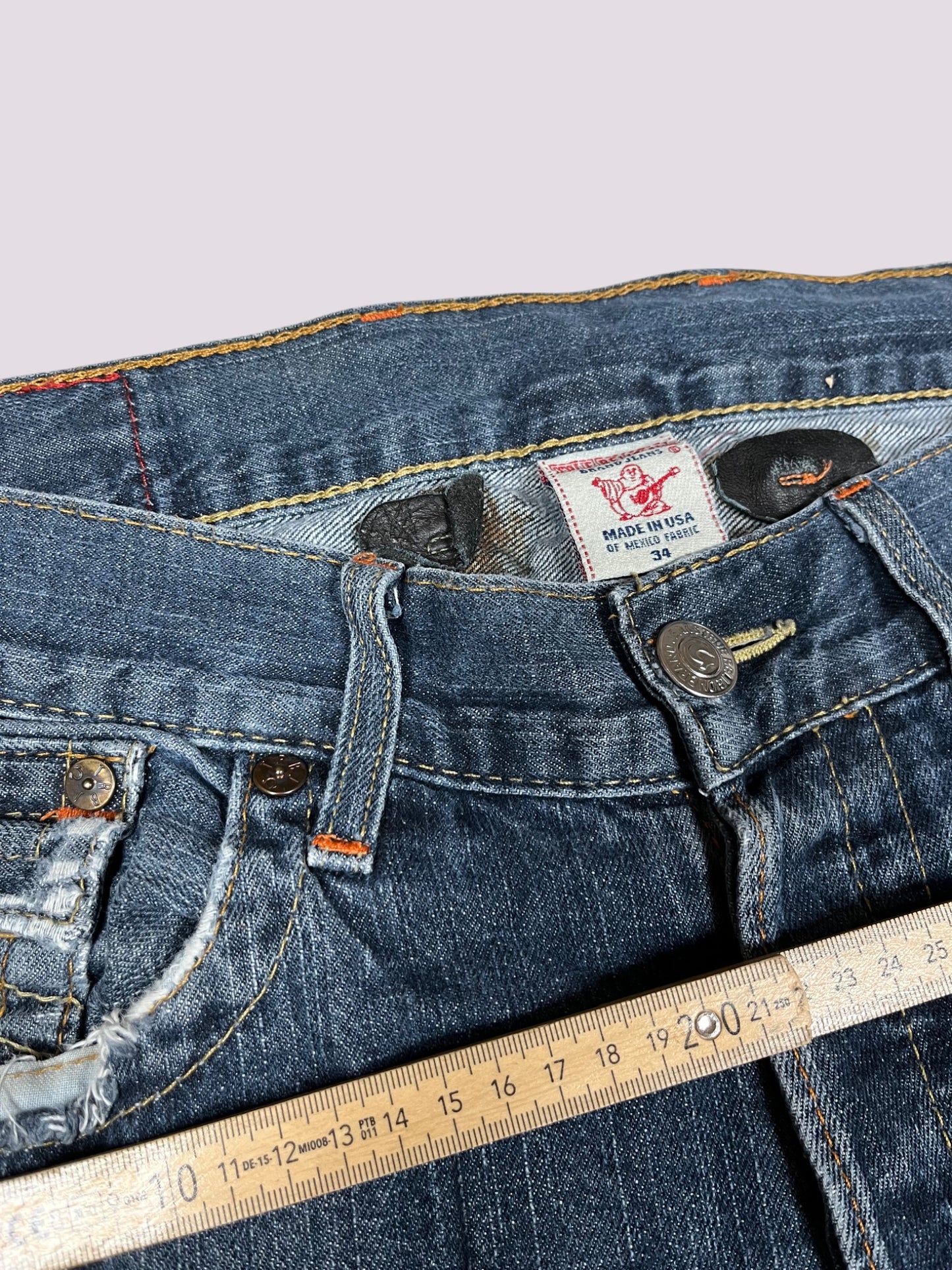 True Religion Straight Leg Jeans Gr 34