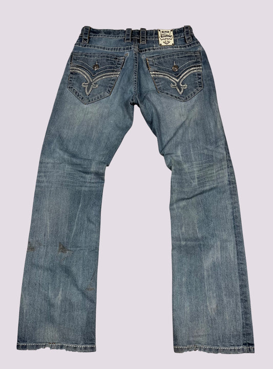 Rock Revival Straight Leg Jeans Gr 34