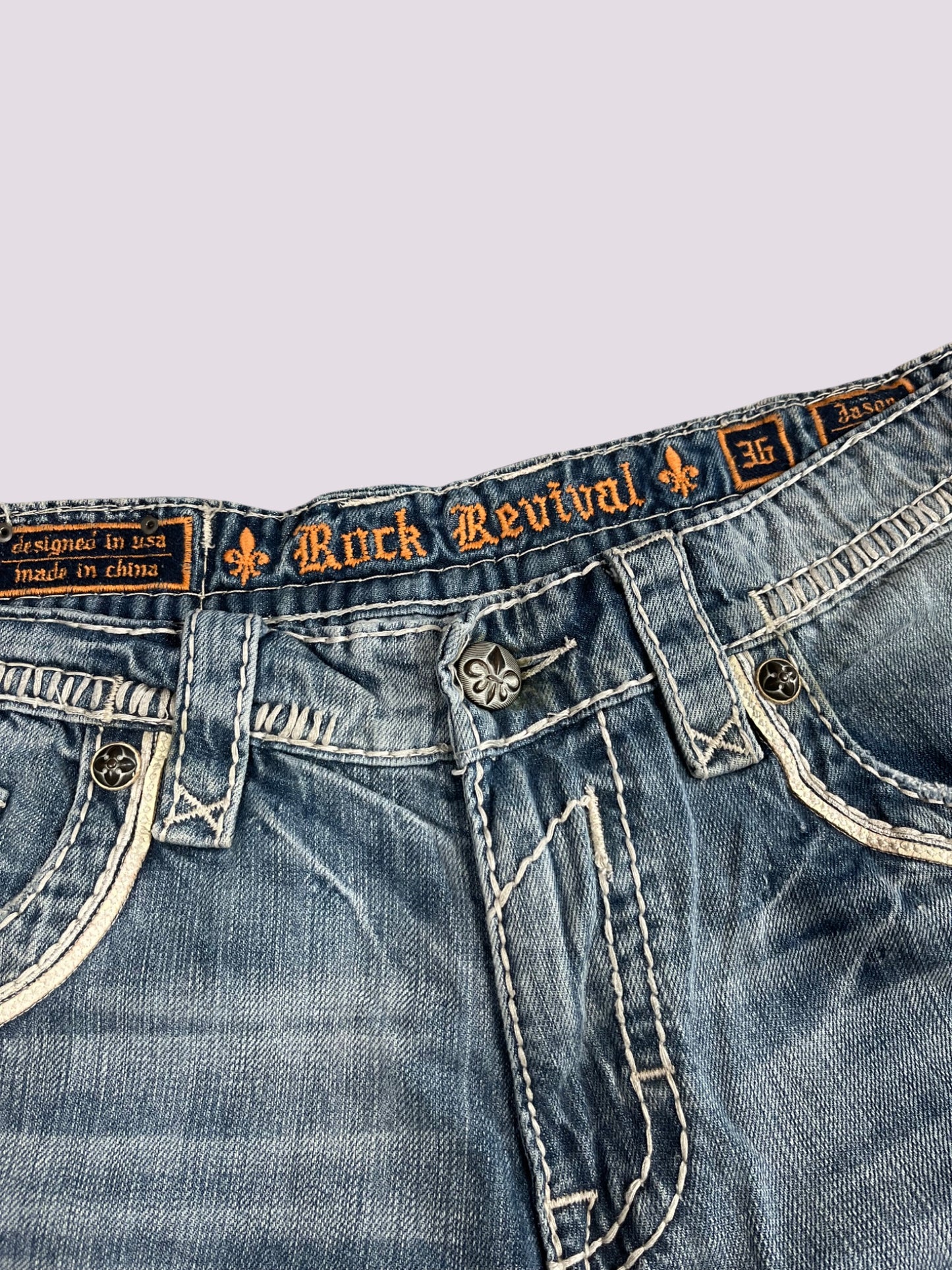 Rock Revival Baggy Jeans Gr 36