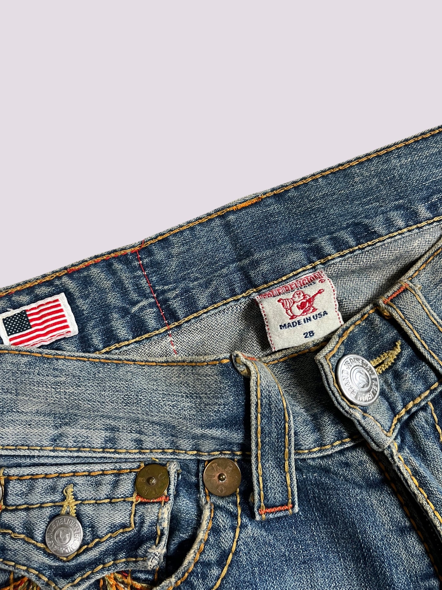 True Religion Flared Jeans Gr 28