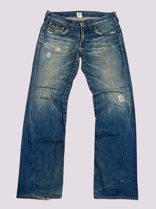 True Religion Straight Leg Jeans Gr 34