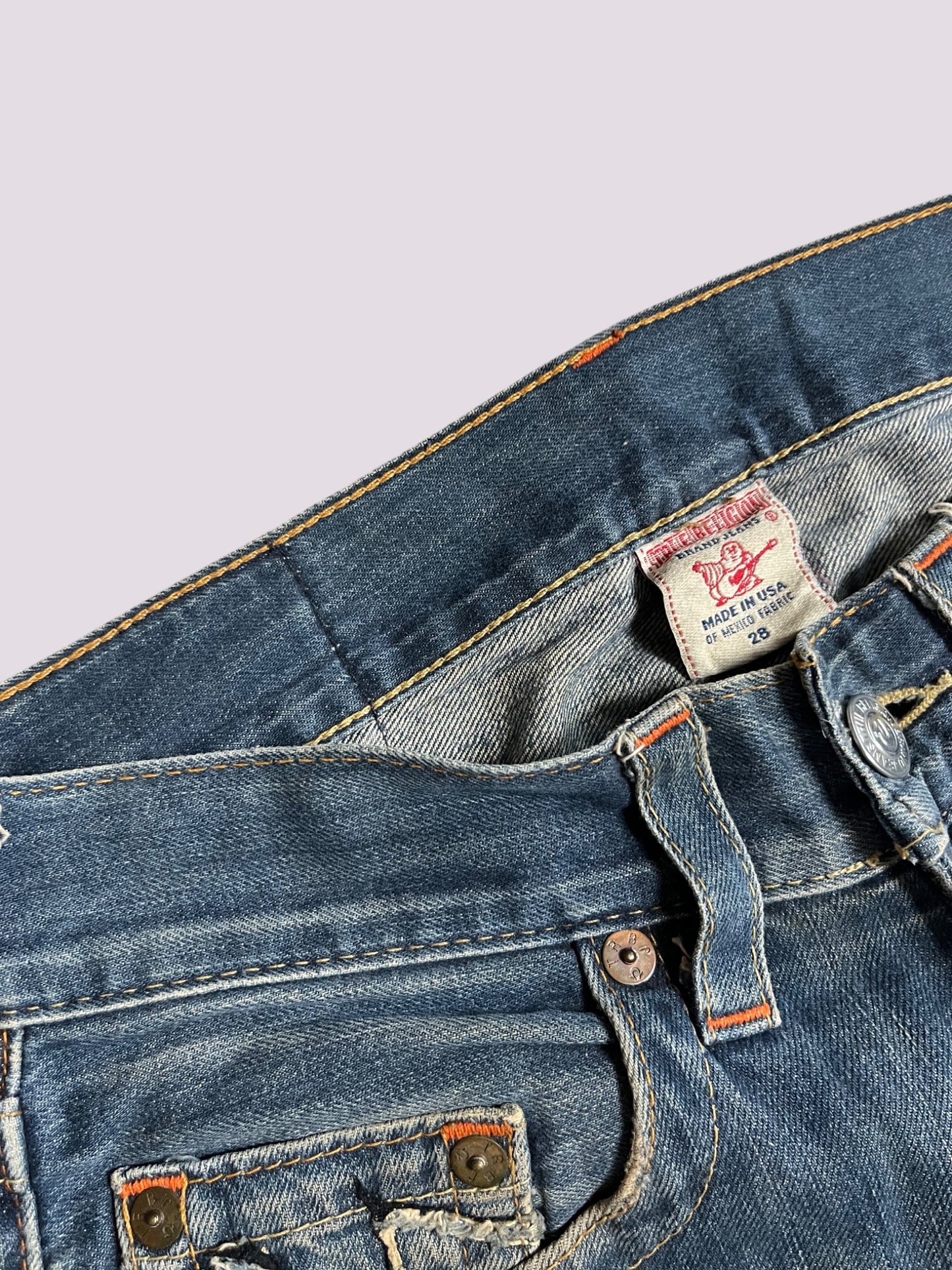 True Religion Straight Leg Jeans Gr 28