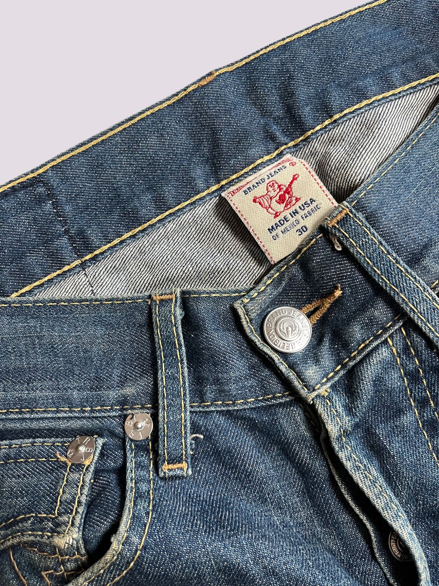 True Religion Straight Leg Jeans Gr 30