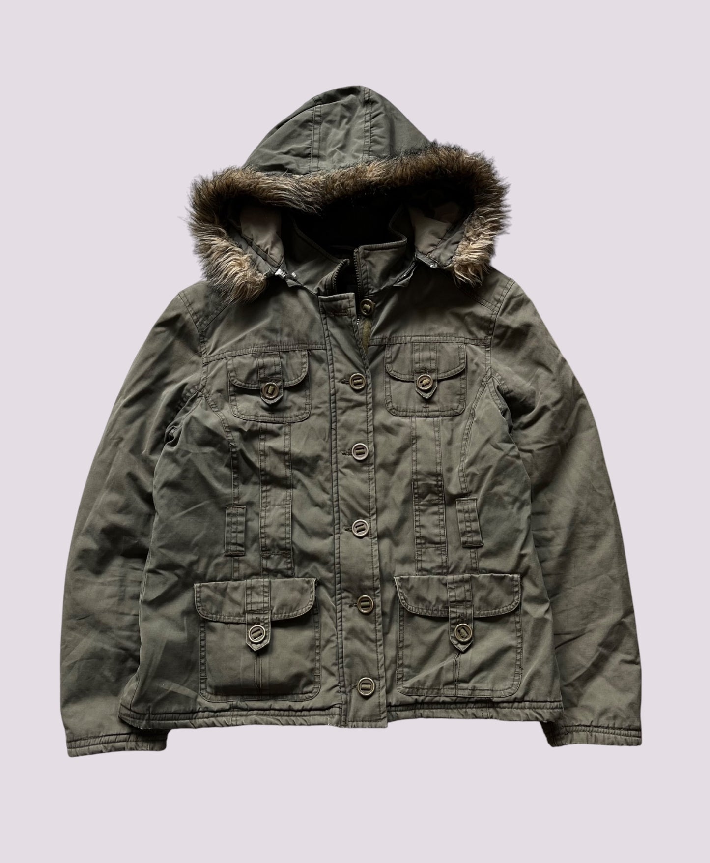 Vintage Moda Ritorno Fell Jacke