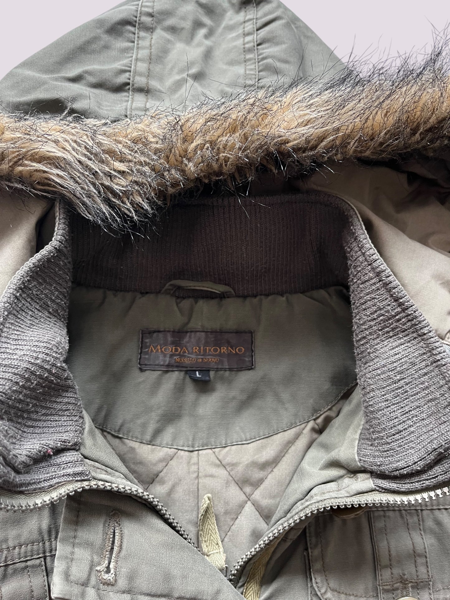 Vintage Moda Ritorno Fell Jacke