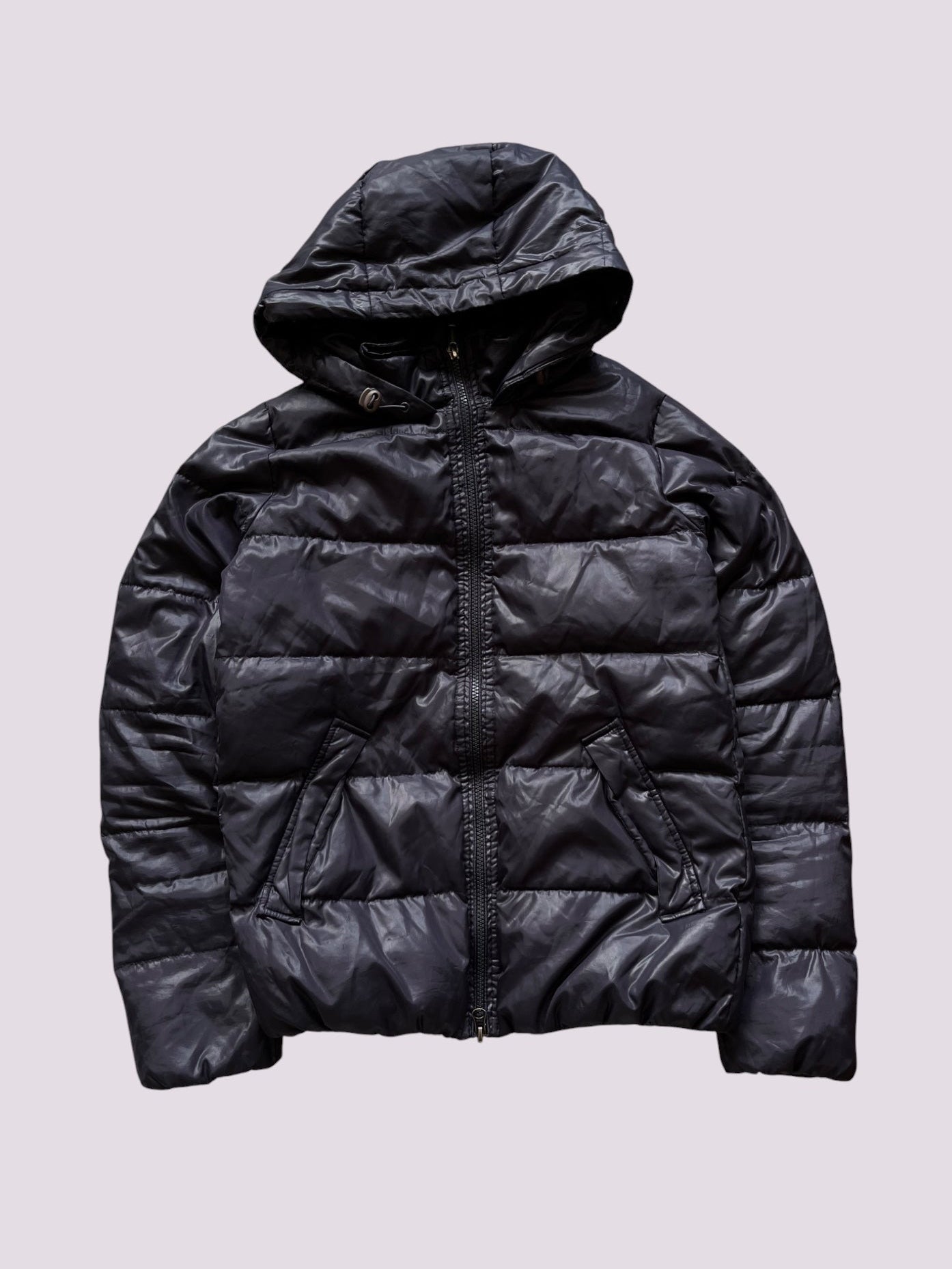 Lila Bomoogie Puffer Jacke