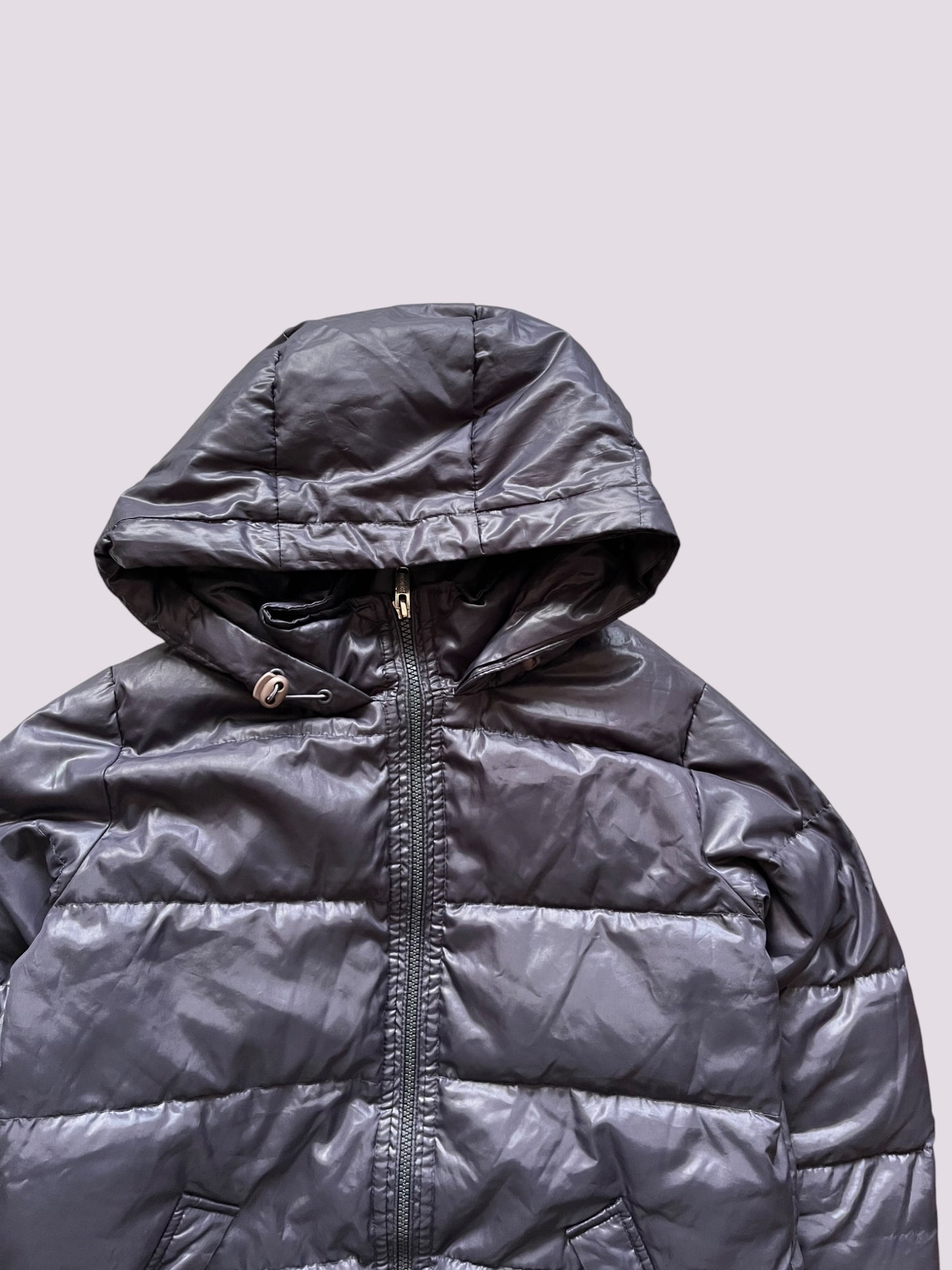 Lila Bomoogie Puffer Jacke