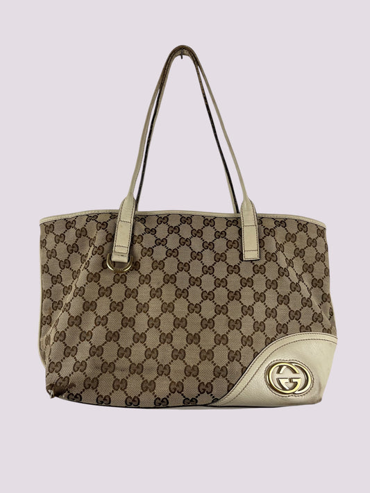 Vintage Gucci Monogramm Handasche / Schultertasche