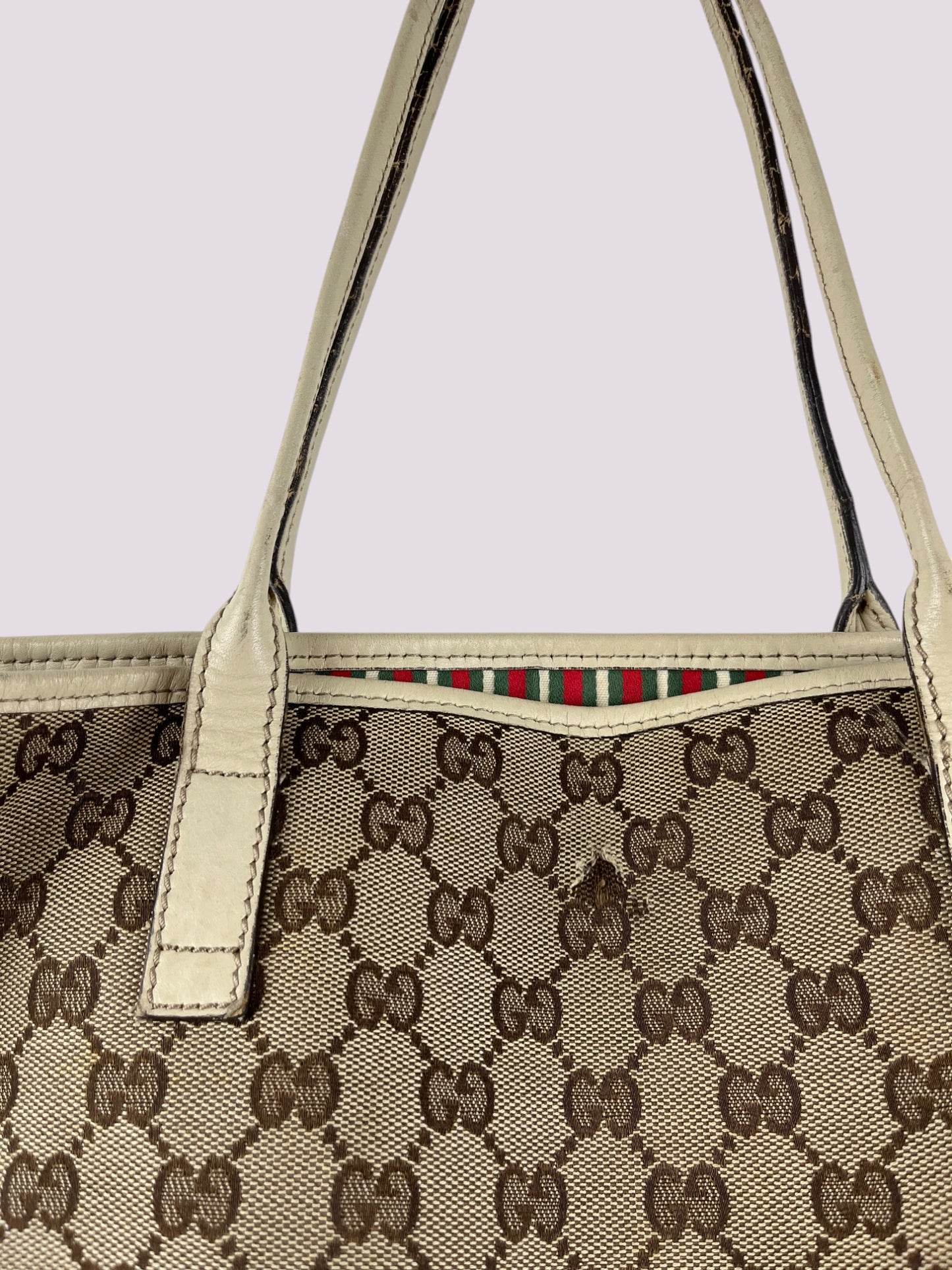 Vintage Gucci Monogramm Handasche / Schultertasche