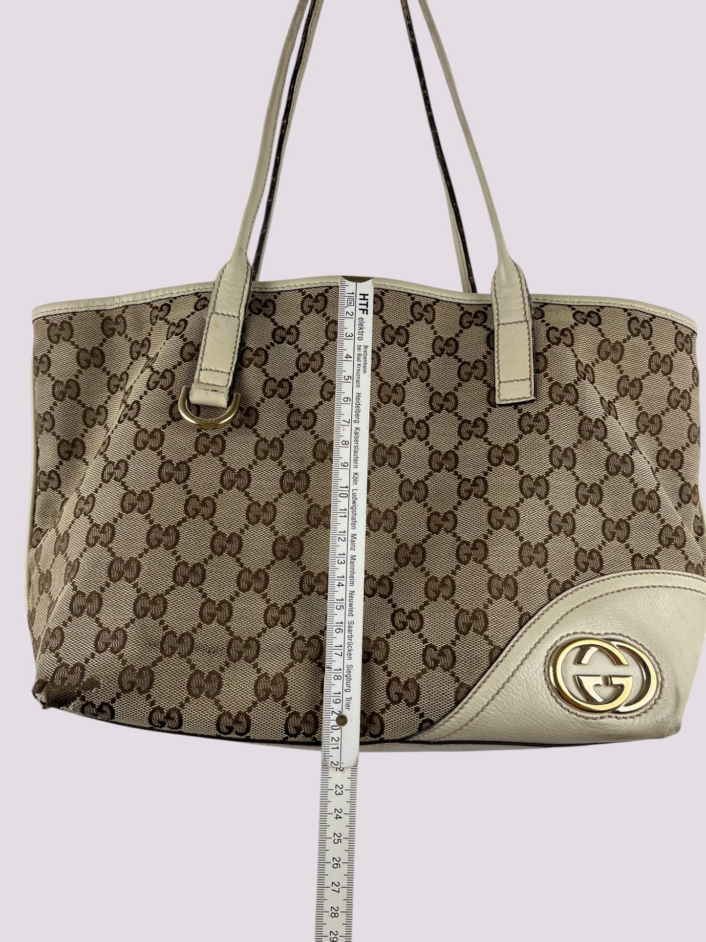Vintage Gucci Monogramm Handasche / Schultertasche