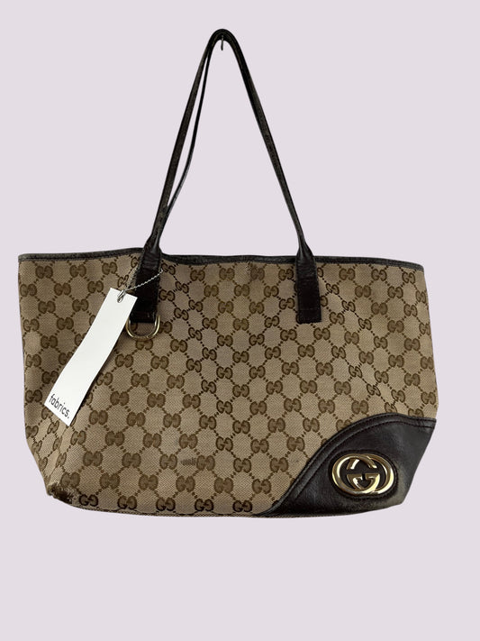 Vintage Gucci Monogramm Handasche / Schultertasche