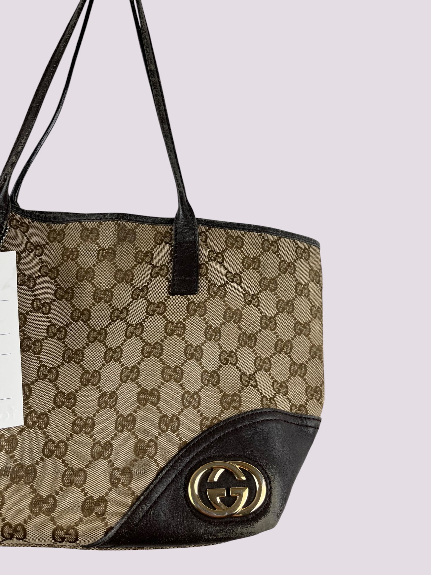 Vintage Gucci Monogramm Handasche / Schultertasche