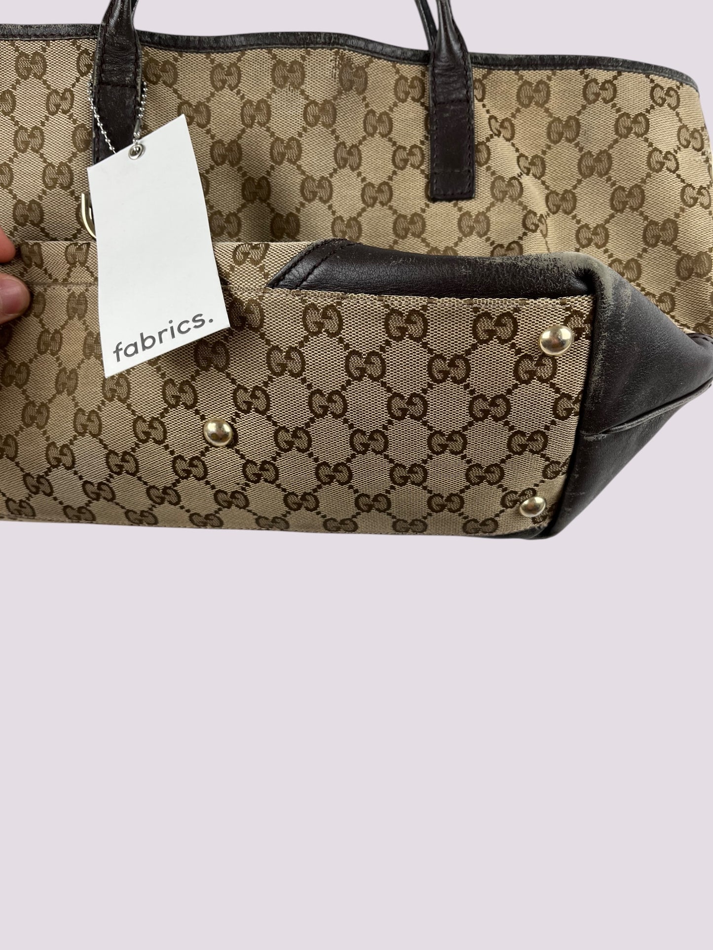 Vintage Gucci Monogramm Handasche / Schultertasche
