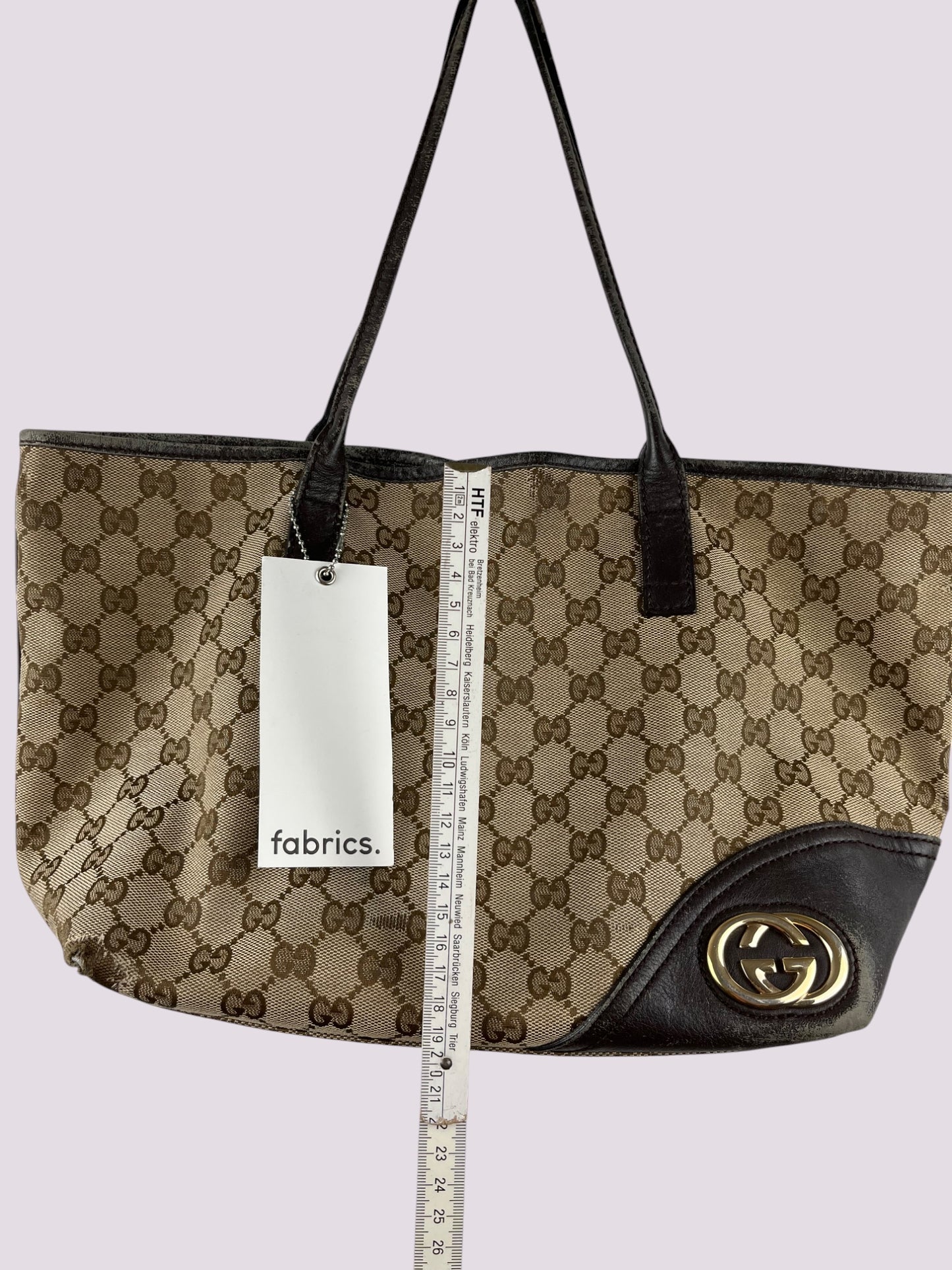 Vintage Gucci Monogramm Handasche / Schultertasche