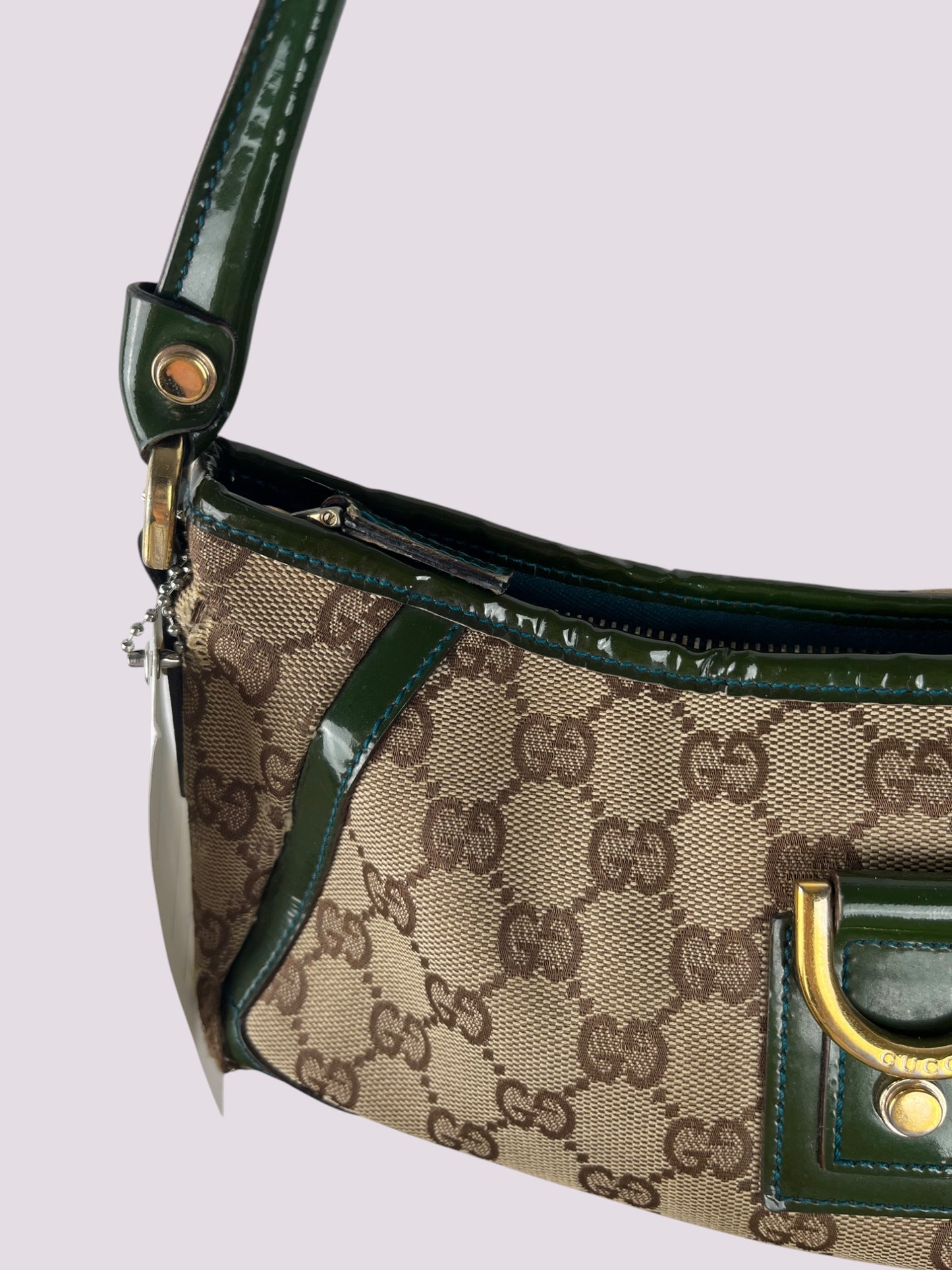 Vintage Gucci Monogramm Handasche / Schultertasche