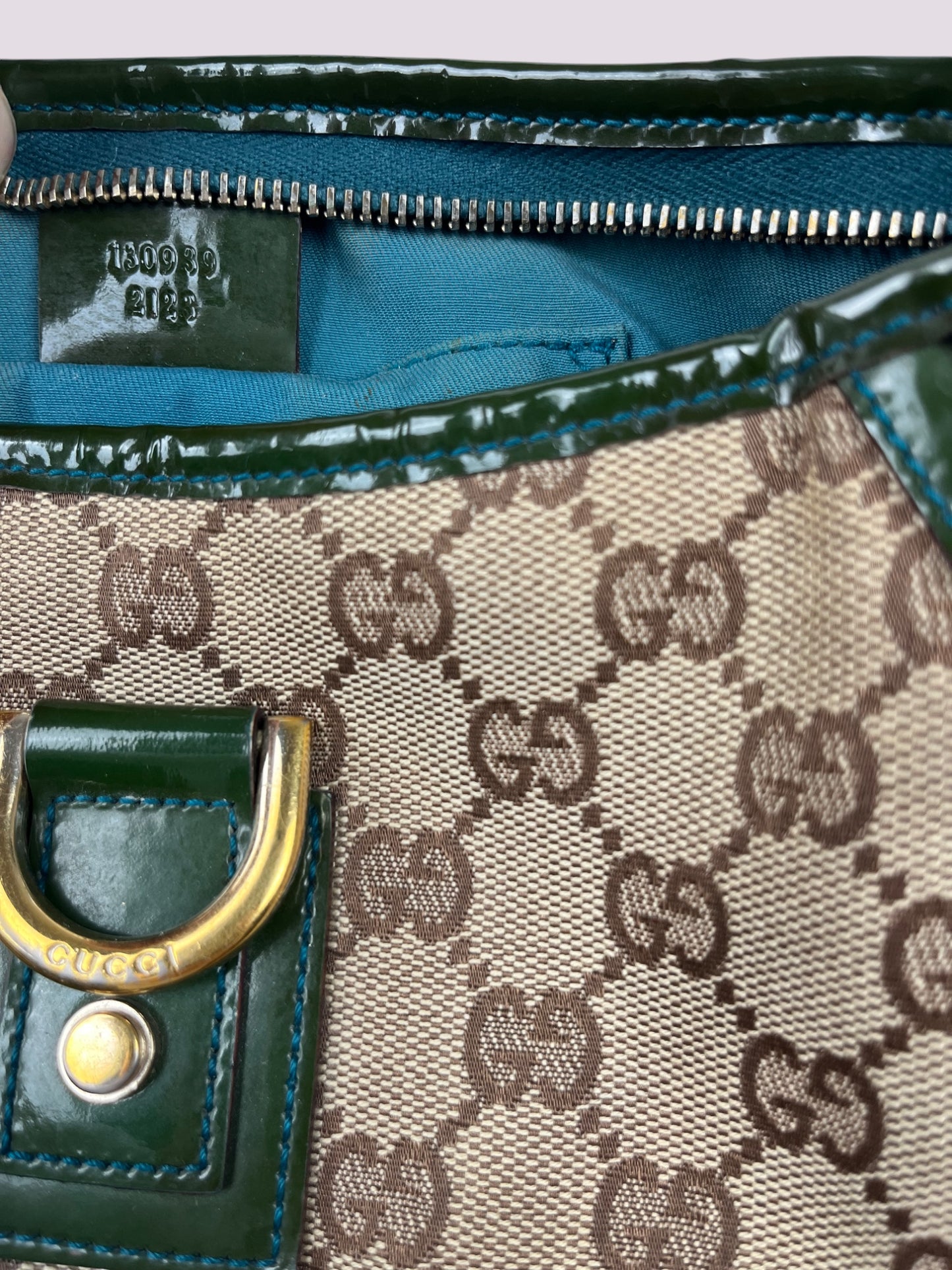Vintage Gucci Monogramm Handasche / Schultertasche