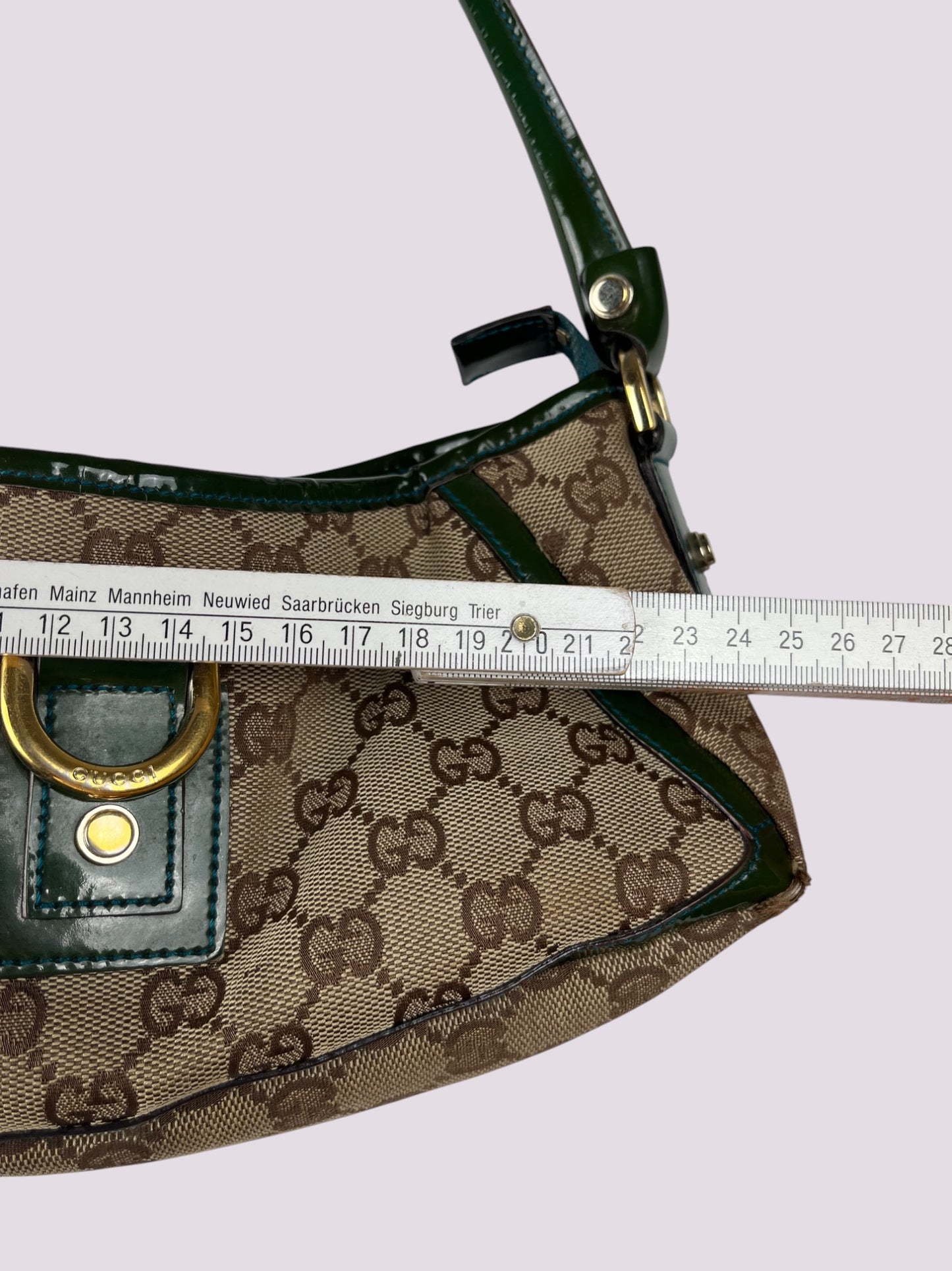 Vintage Gucci Monogramm Handasche / Schultertasche