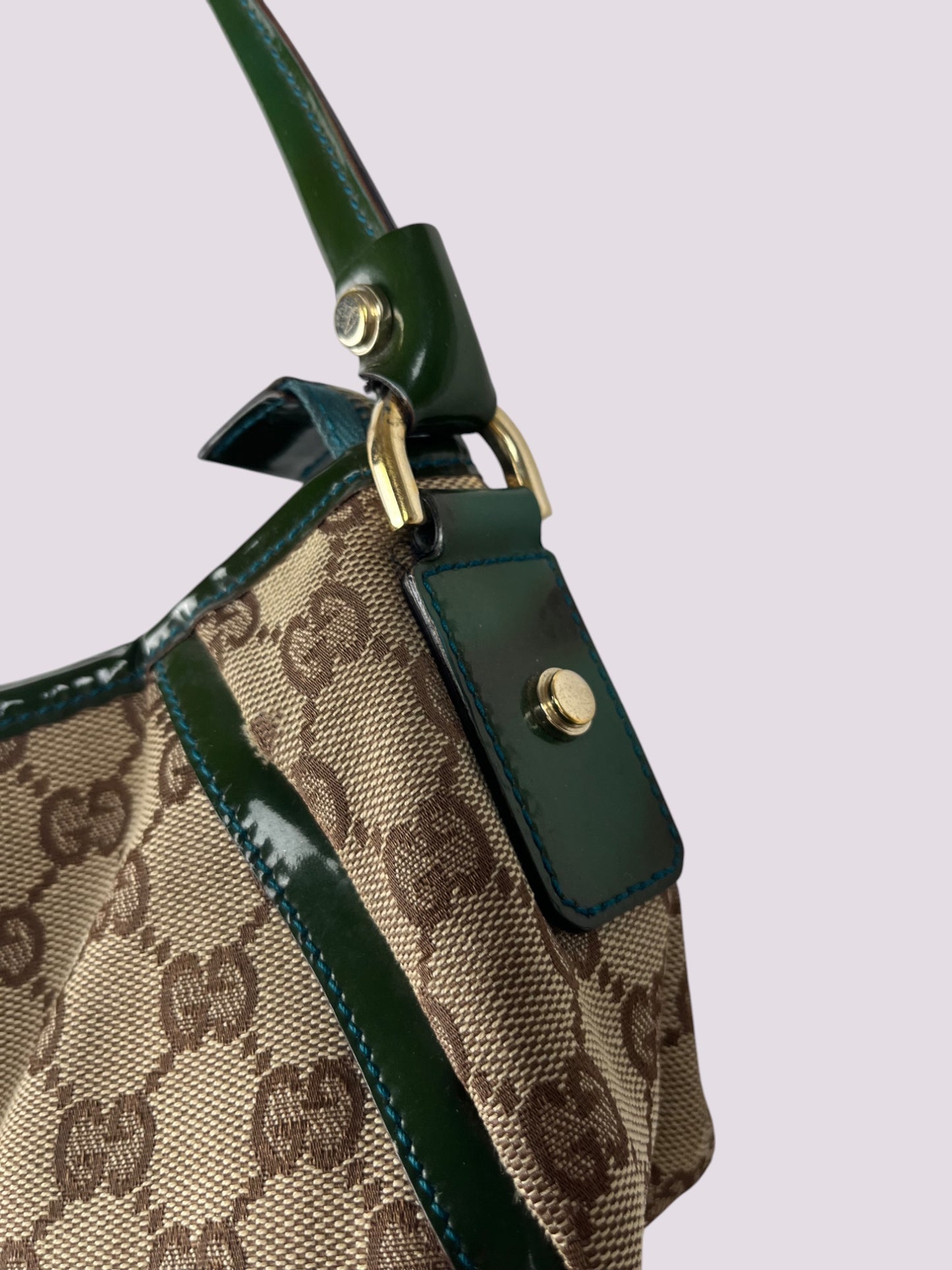 Vintage Gucci Monogramm Handasche / Schultertasche